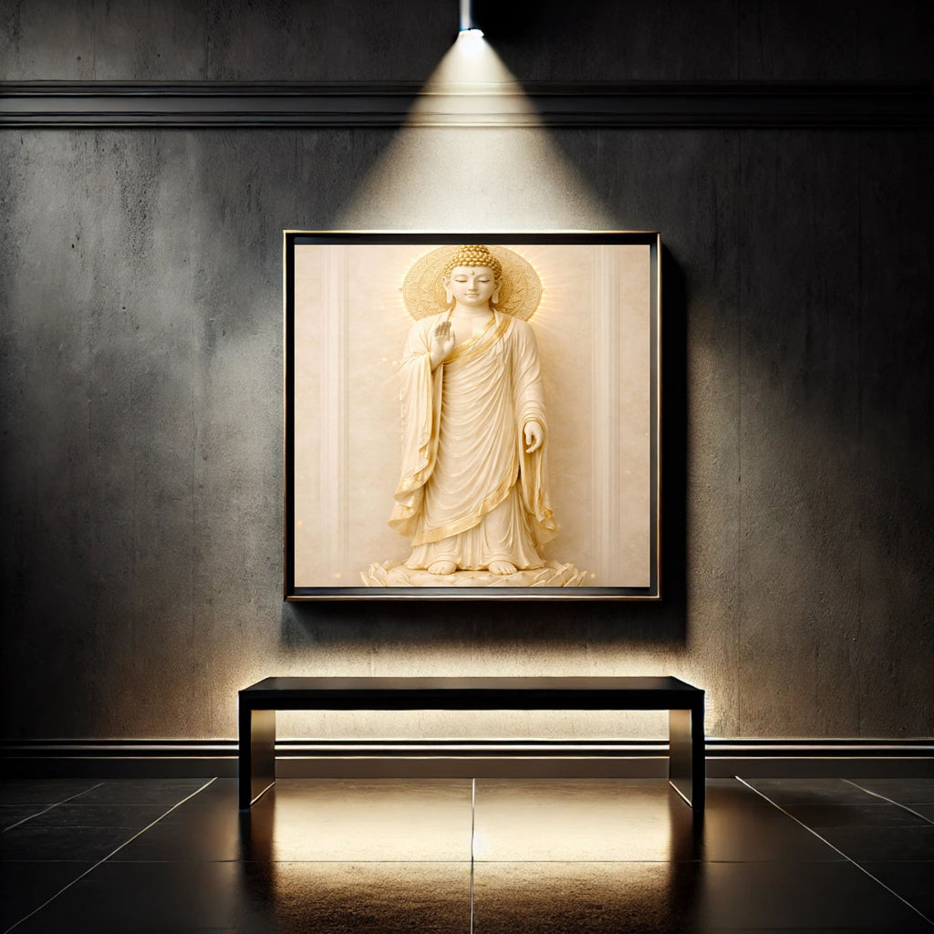 Commercial Use Lord Buddha Wall Art Printable | Zen Meditation Decor | Buddhist Wall Hanging | Spiritual Home Decor | Mindfulness Artwork | Instant Download|sp89c