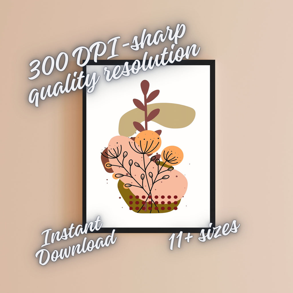 Modern Neutral Wall Art Printable | Luxury Minimalist Decor |modern boho wall decor| Printable Gallery Wall Set | Scandinavian Home Aesthetic|m52