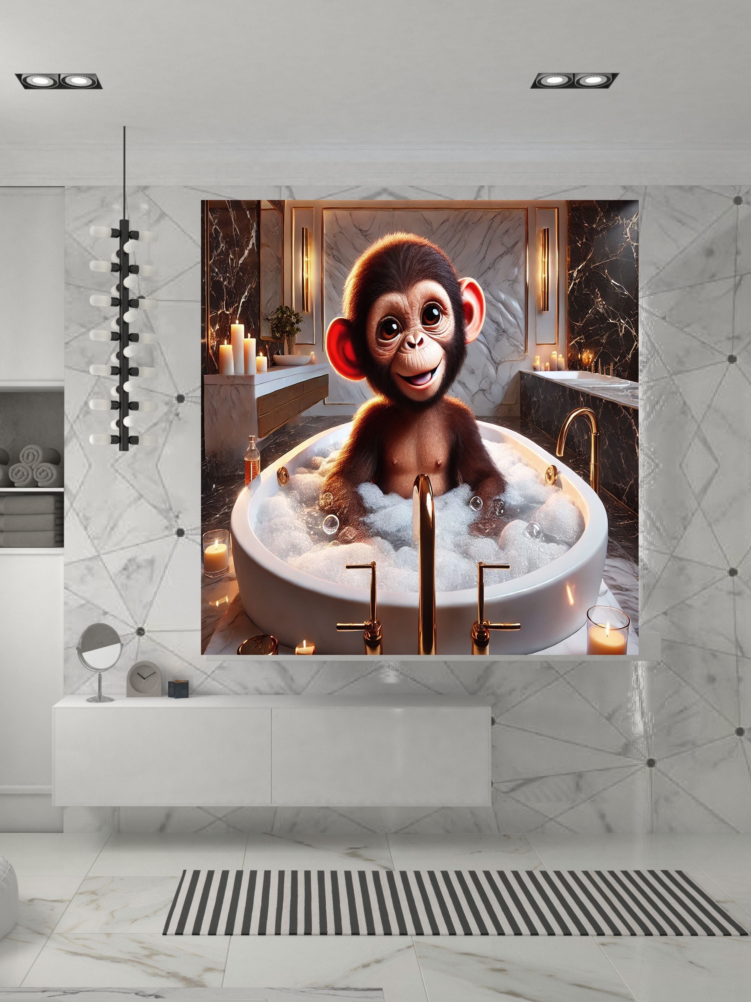 Bathroom Wall Art Printable Bundle | 11+ Sizes Included | Bathroom Wall Hanging Decor | Modern Bathroom Posters  | Instant Download|kwd45