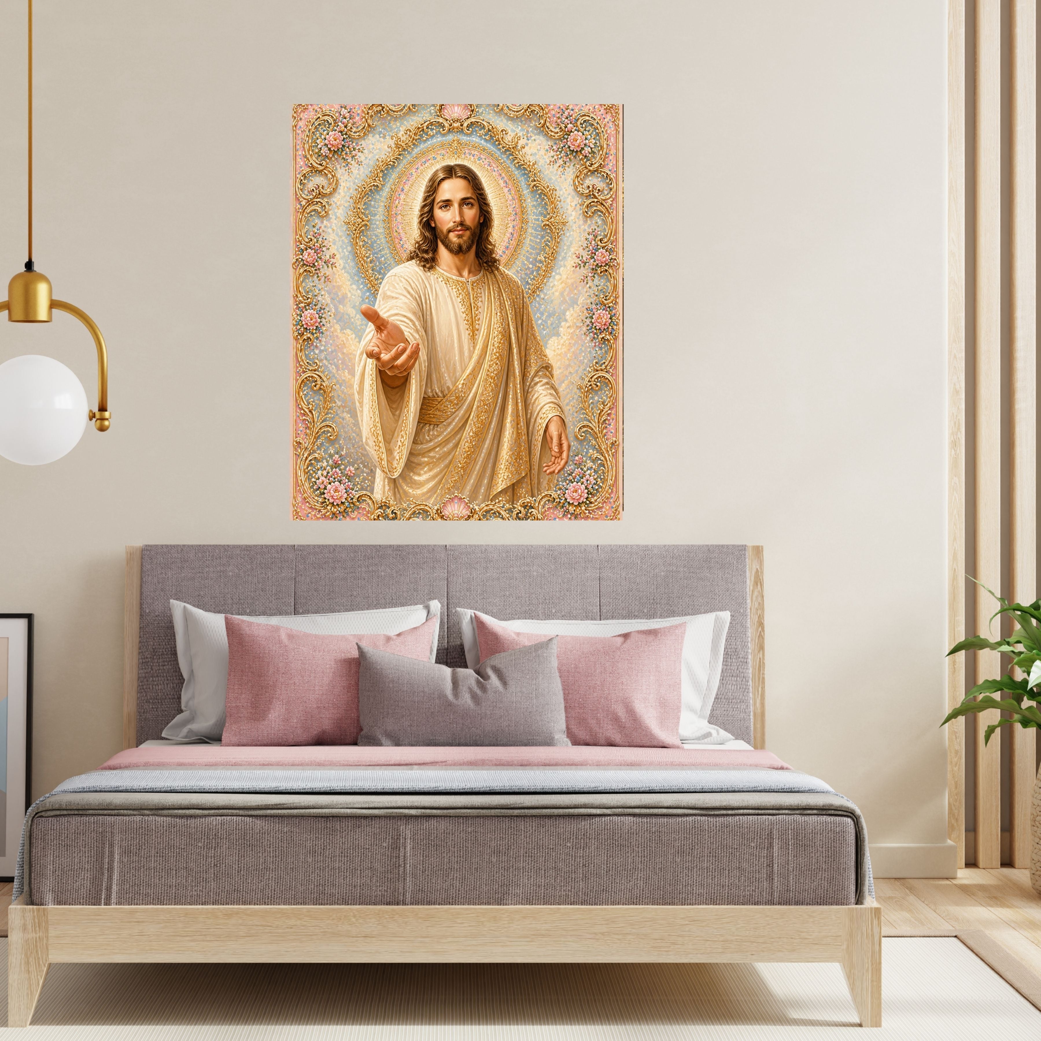 Jesus Wall Art Printable Set, Christian Nursery Decor, Bible Story Prints, Jesus with Children, Good Shepherd, Baptism, Faith Gift|sp36
