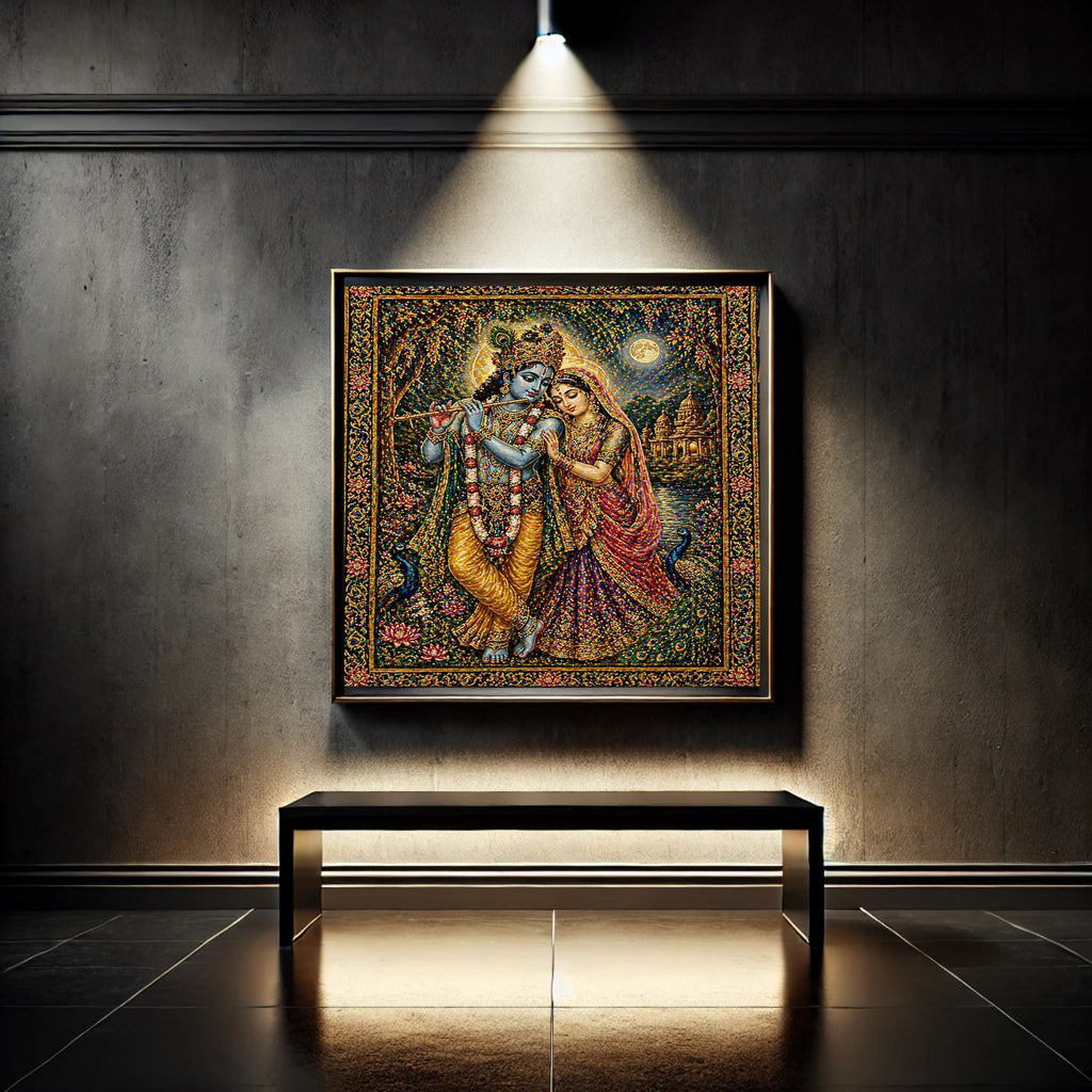 Commercial Use Lord Krishna Wall Art Bundle | Hindu Printable Decor | Commercial Use License Included | Spiritual Home Decor | Pooja Room Prints | Digital Download|sp76c
