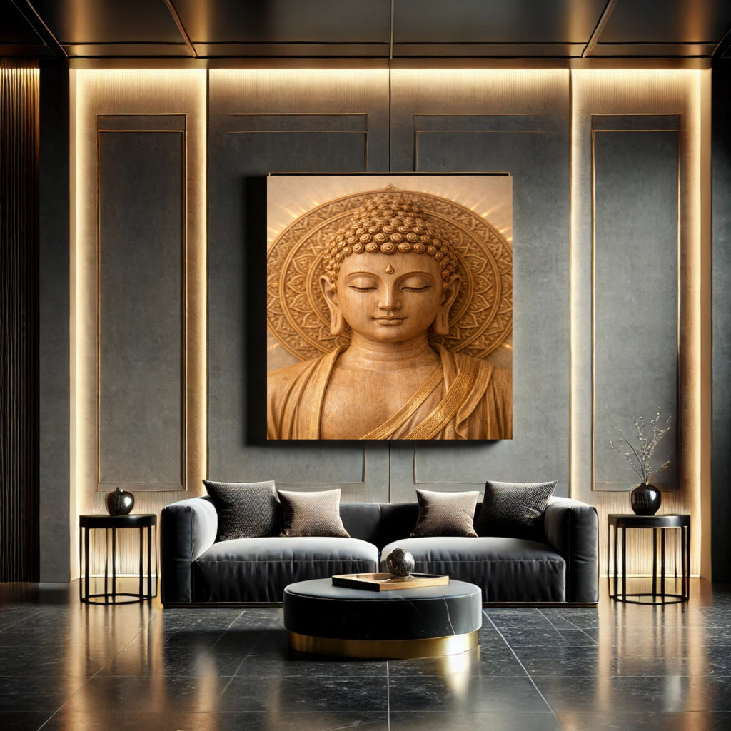 Lord Buddha Printable Wall Art, Zen Buddha Poster, Meditation Room Decor, Buddhist Wall Hanging, Spiritual Digital Download, Peaceful Home Decor|sp92