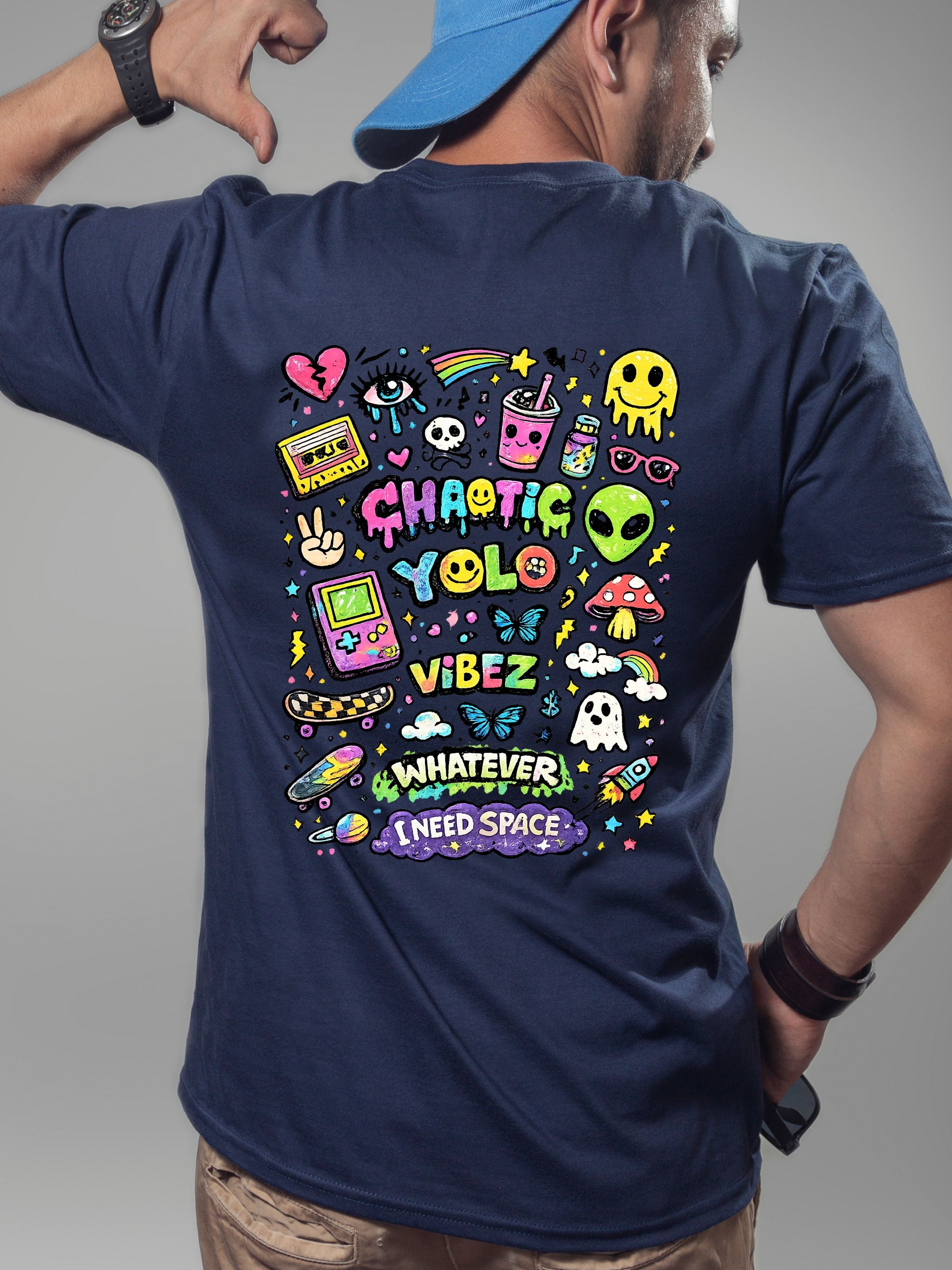 Premium Modern T-Shirt PNG, Trendy Graphic Tee Design, Aesthetic Streetwear Graphic, Transparent PNG, Print On Demand Design, Digital Download|gr26-9