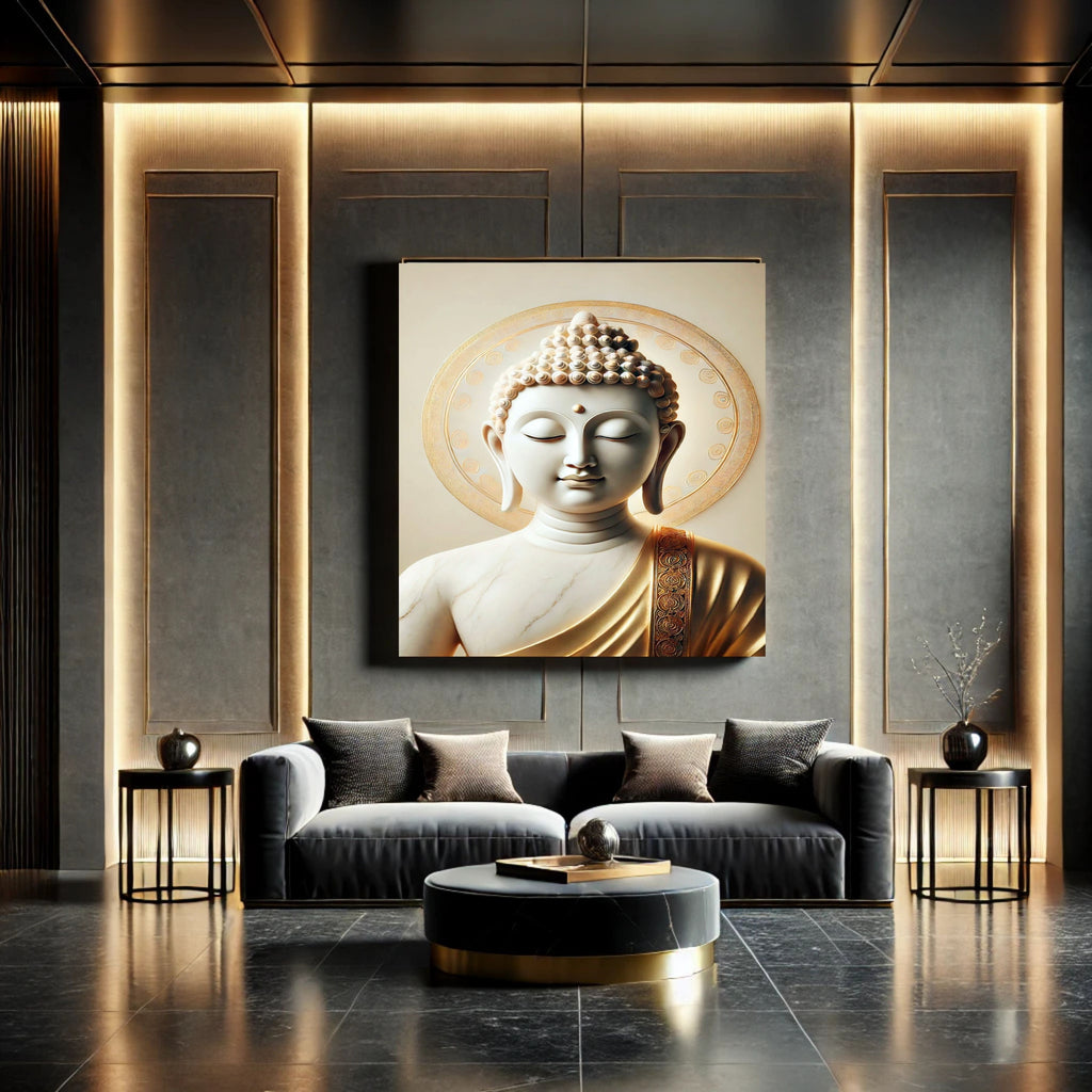 Lord Buddha Printable Wall Art, Zen Buddha Poster, Meditation Room Decor, Buddhist Wall Hanging, Spiritual Digital Download, Peaceful Home Decor|sp90
