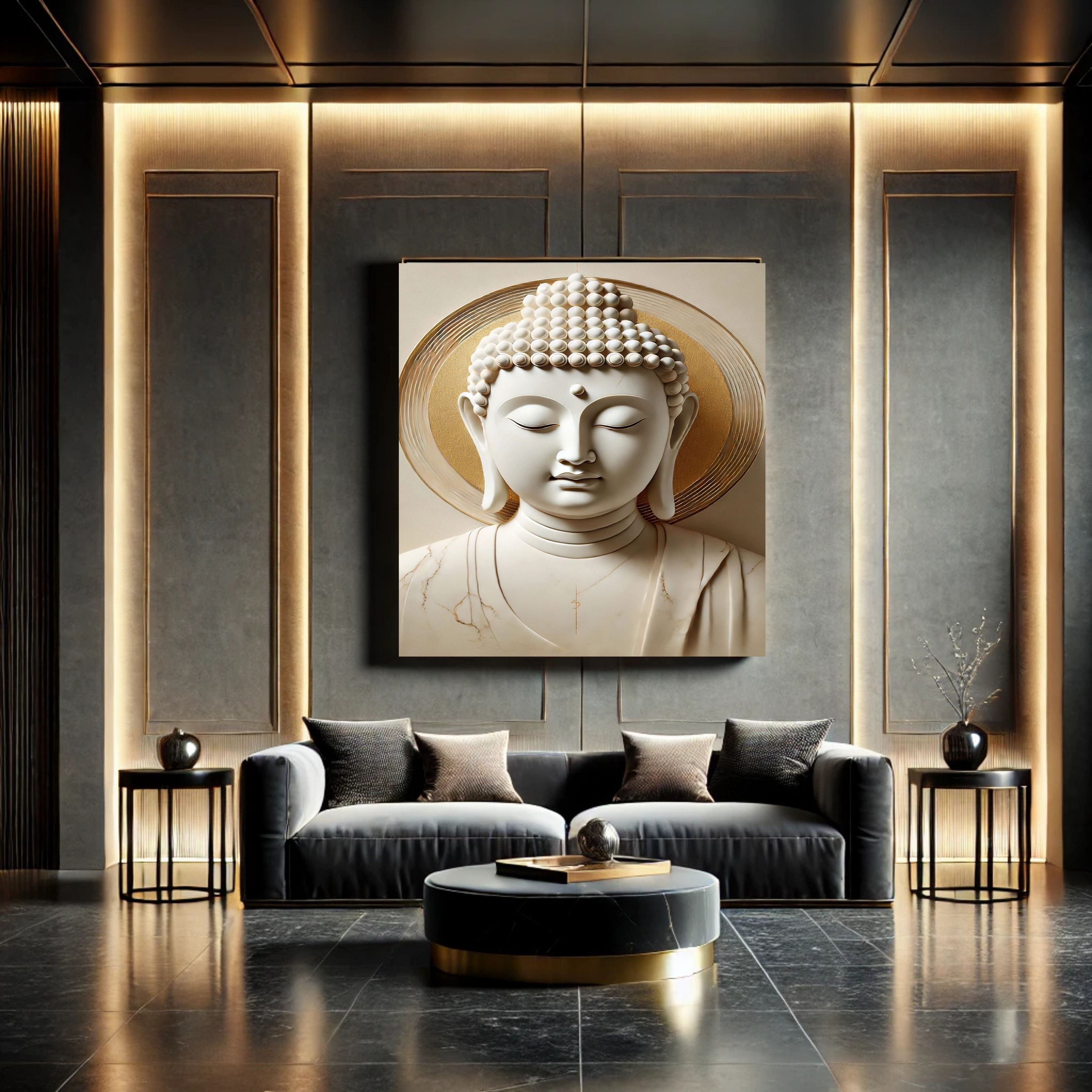 Lord Buddha Printable Wall Art, Zen Buddha Poster, Meditation Room Decor, Buddhist Wall Hanging, Spiritual Digital Download, Peaceful Home Decor|sp87
