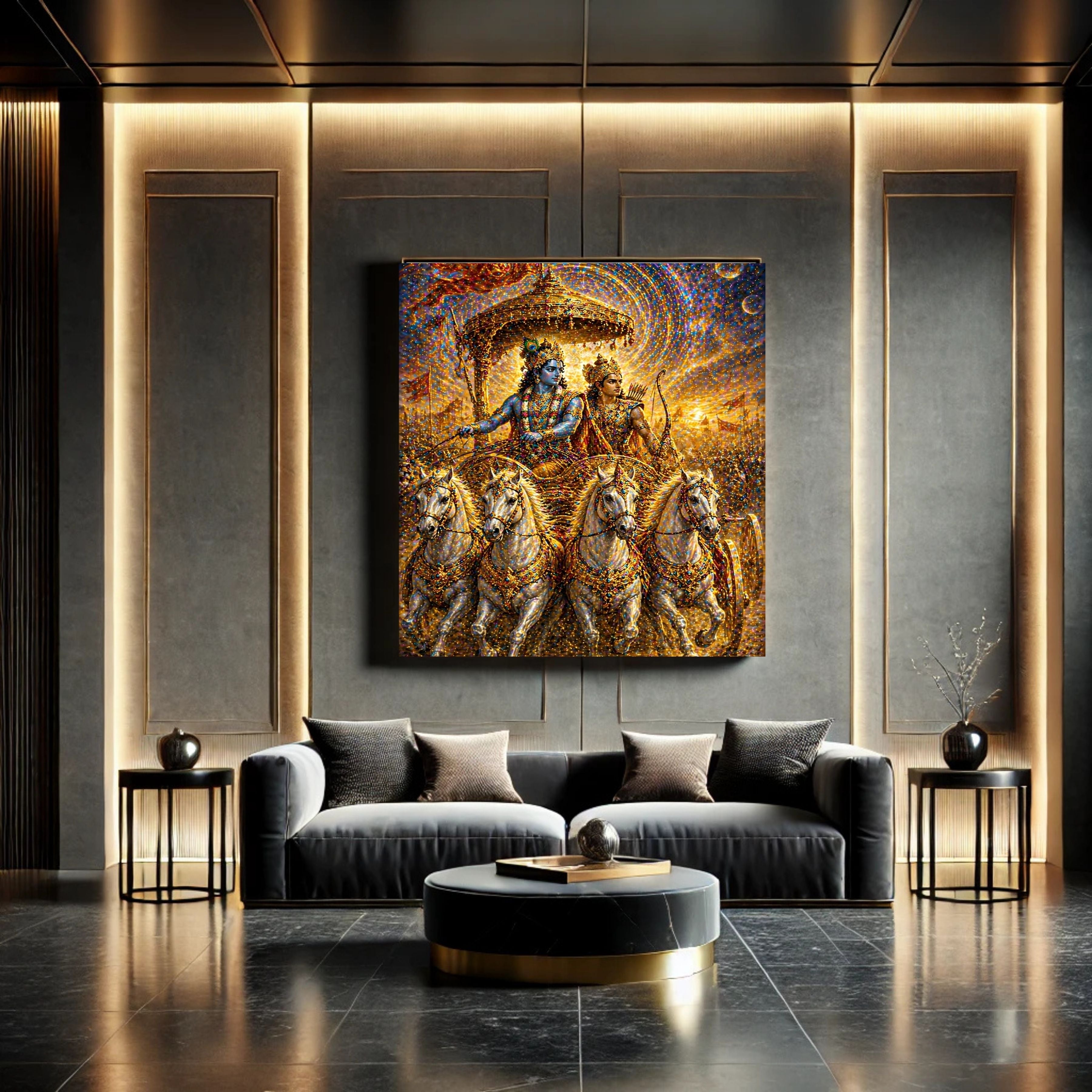 Commercial Use Lord Krishna Wall Art Bundle | Hindu Printable Decor | Commercial Use License Included | Spiritual Home Decor | Pooja Room Prints | Digital Download|sp74c