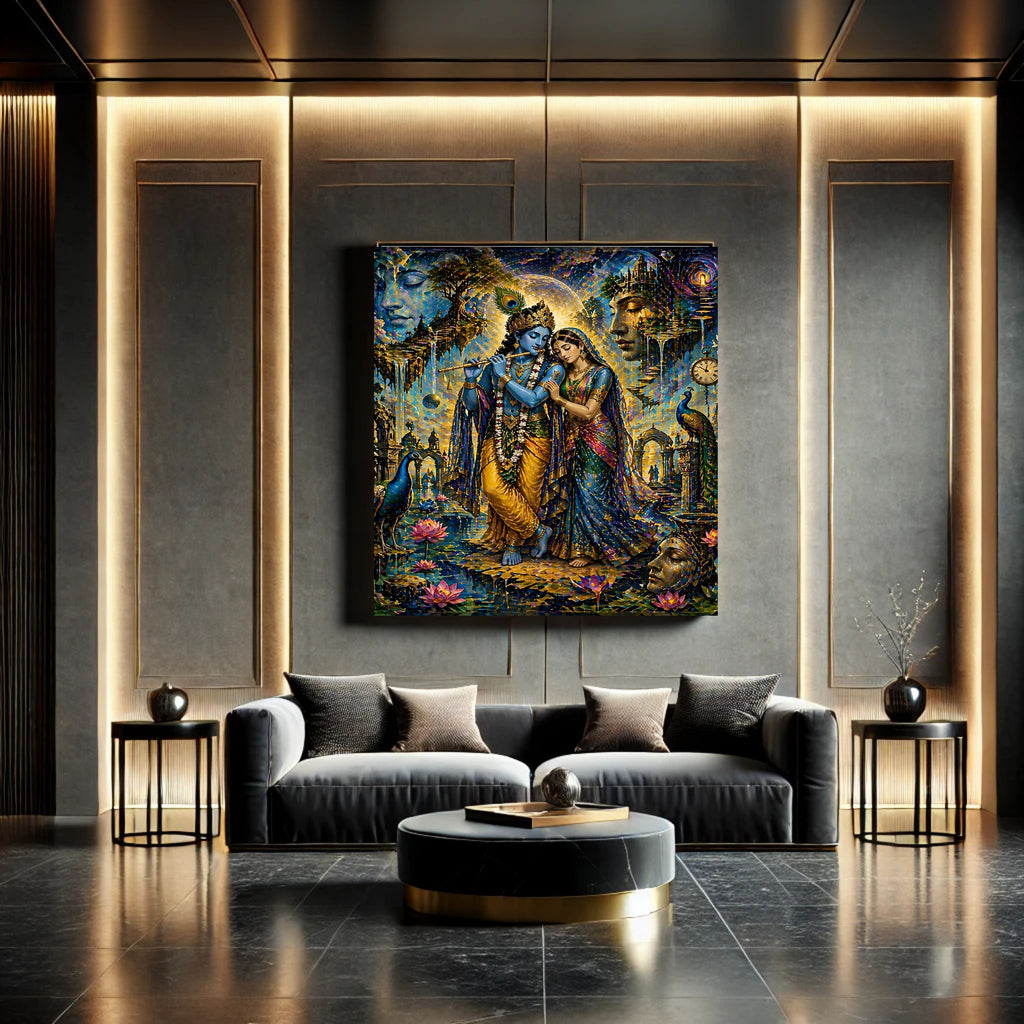 Commercial Use Lord Krishna Wall Art Bundle | Hindu Printable Decor | Commercial Use License Included | Spiritual Home Decor | Pooja Room Prints | Digital Download|sp66c