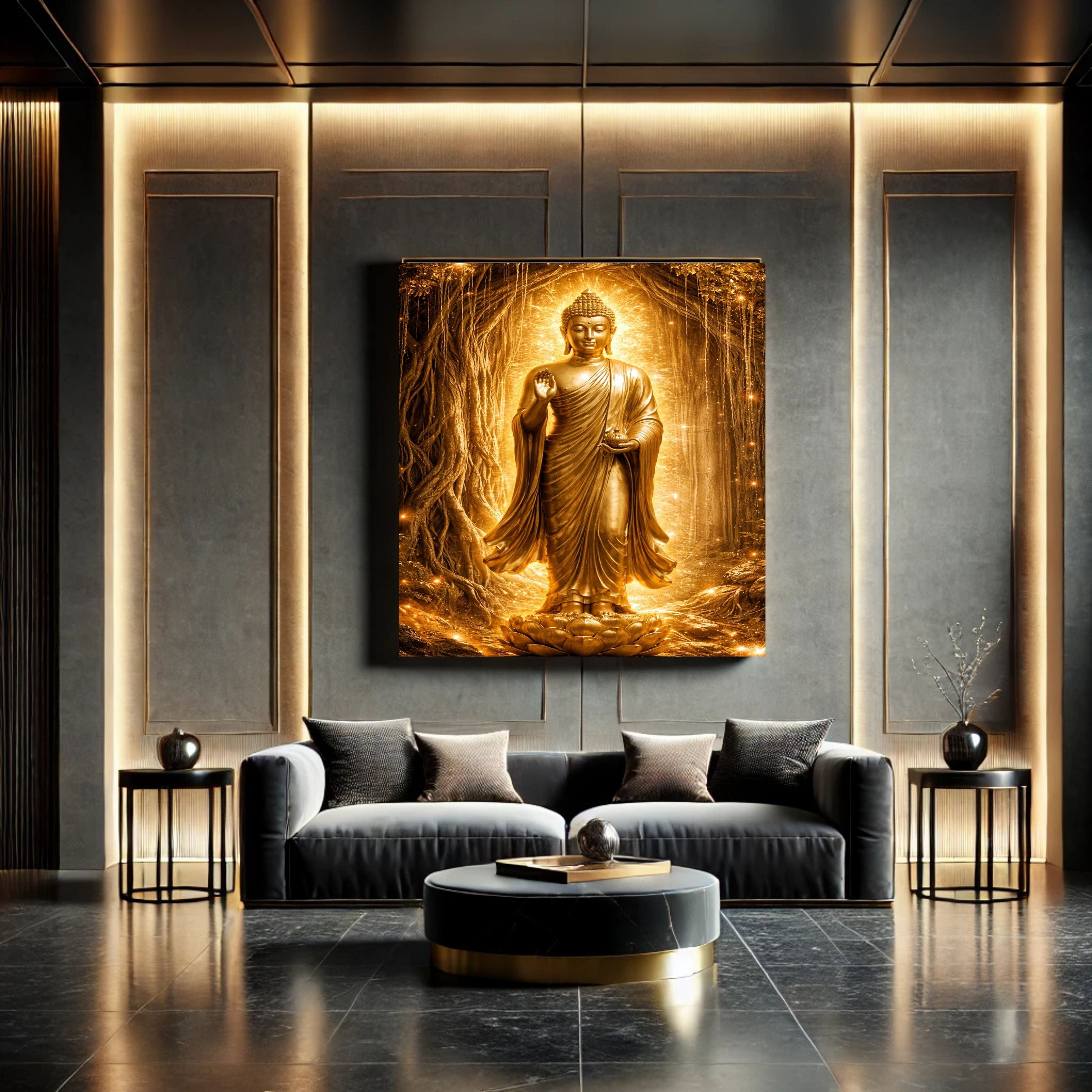 Commercial Use Lord Buddha Wall Art Printable | Zen Meditation Decor | Buddhist Wall Hanging | Spiritual Home Decor | Mindfulness Artwork | Instant Download|sp79c