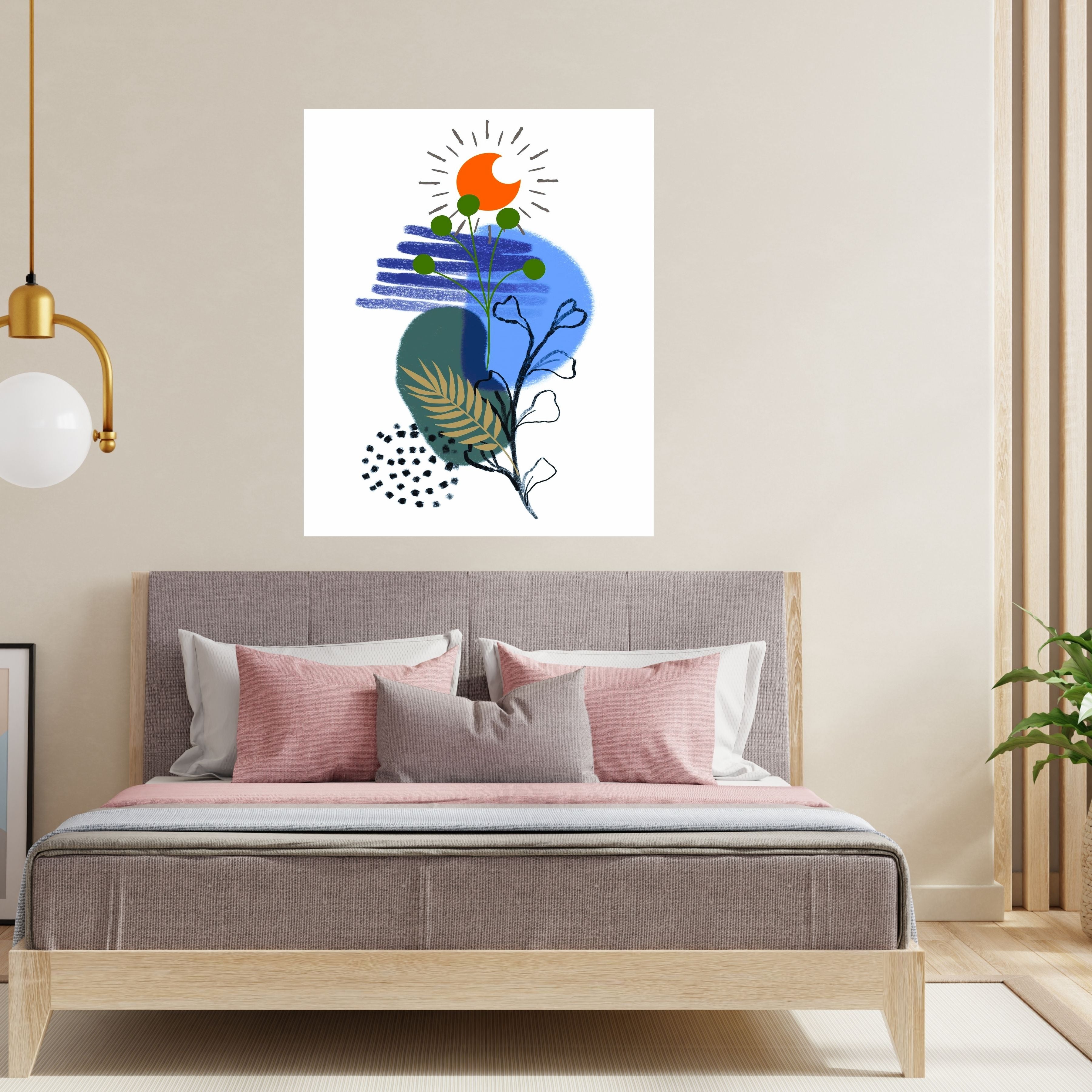 Modern boho Neutral Wall Art Printable | Luxury Minimalist Decor |modern boho wall decor| Printable Gallery Wall Set | Scandinavian Home Aesthetic|m47