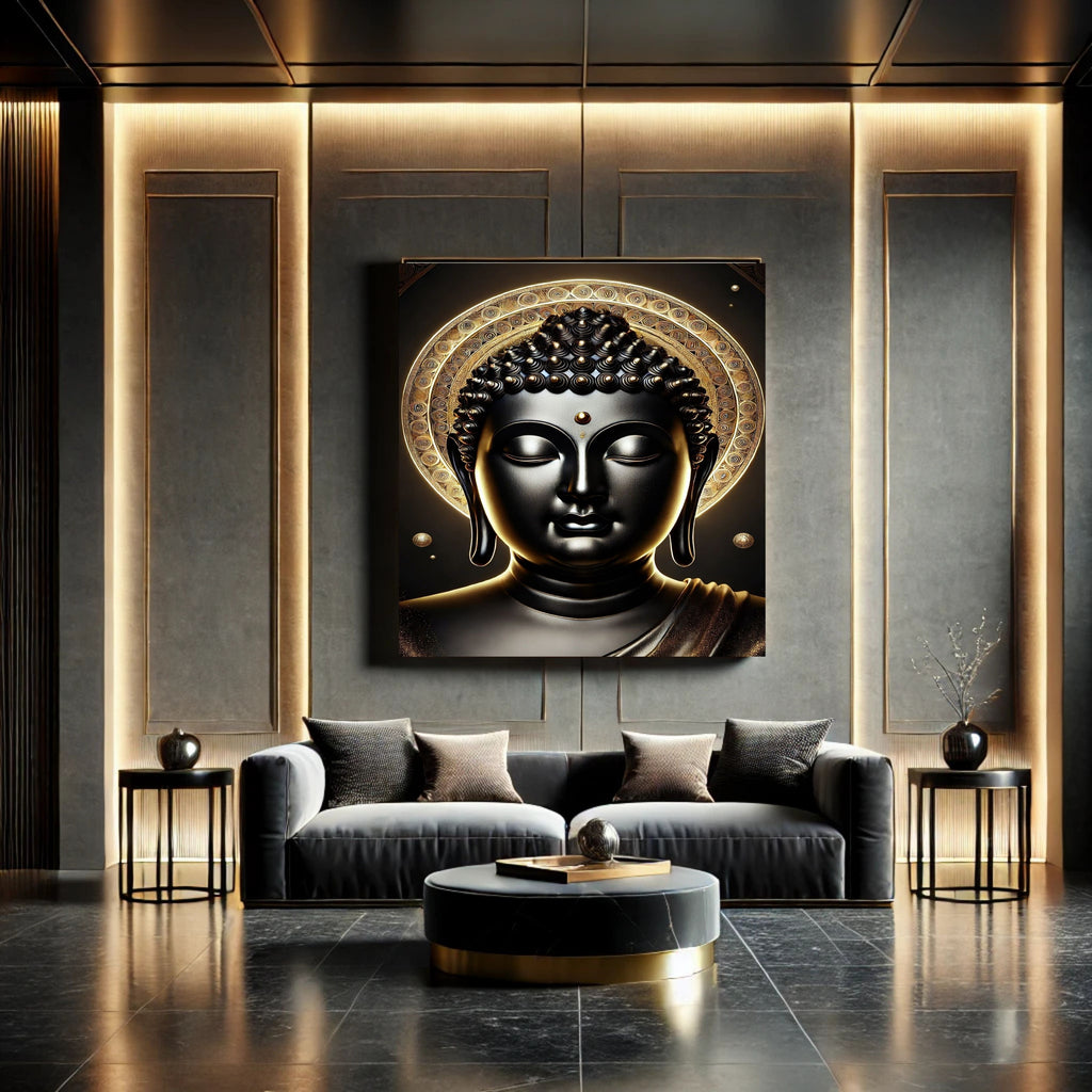 Lord Buddha Printable Wall Art, Zen Buddha Poster, Meditation Room Decor, Buddhist Wall Hanging, Spiritual Digital Download, Peaceful Home Decor|sp85