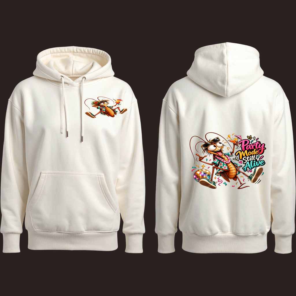 Party Mode Still Alive Cockroach PNG | Dancing Party Roach Shirt Art, 6 Sizes, Personal Use