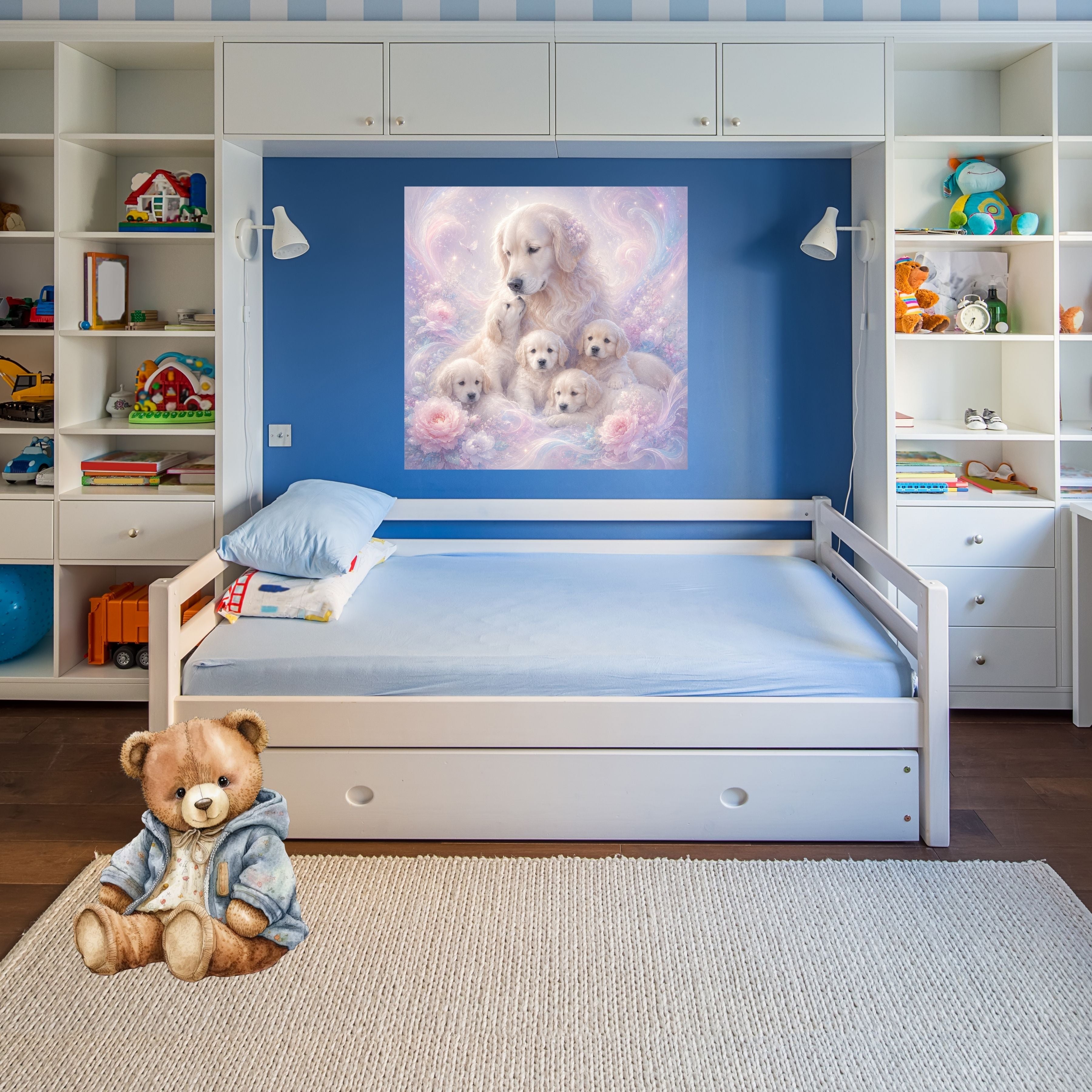 Commercial use Kids Room Wall Art Printable Bundle | 11+ Sizes Included | Nursery Wall Hanging Decor | Cute Kids Posters | 300 DPI High Resolution | Instant Downloa|kwd40c