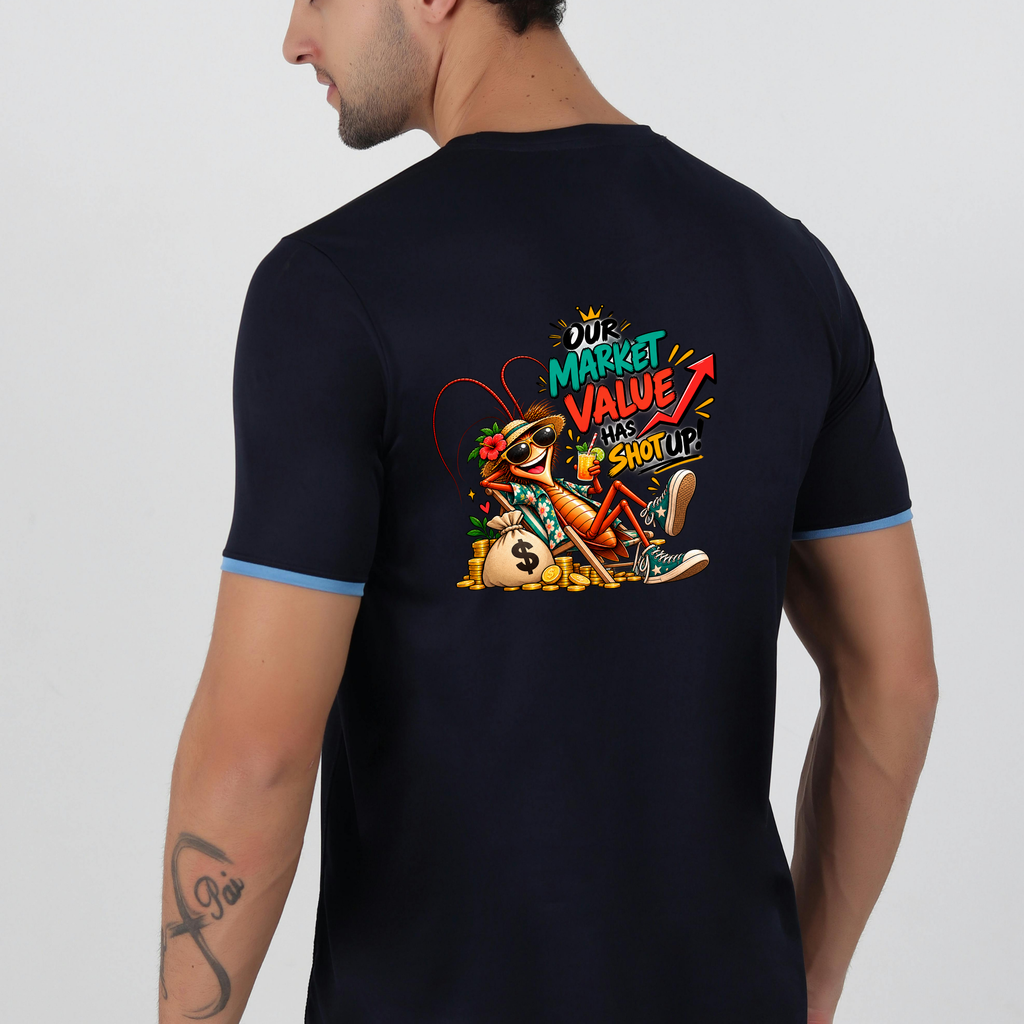Our Market Value Has Shot Up Cockroach PNG | Investor Roach Shirt Art, 6 Sizes, Personal Use