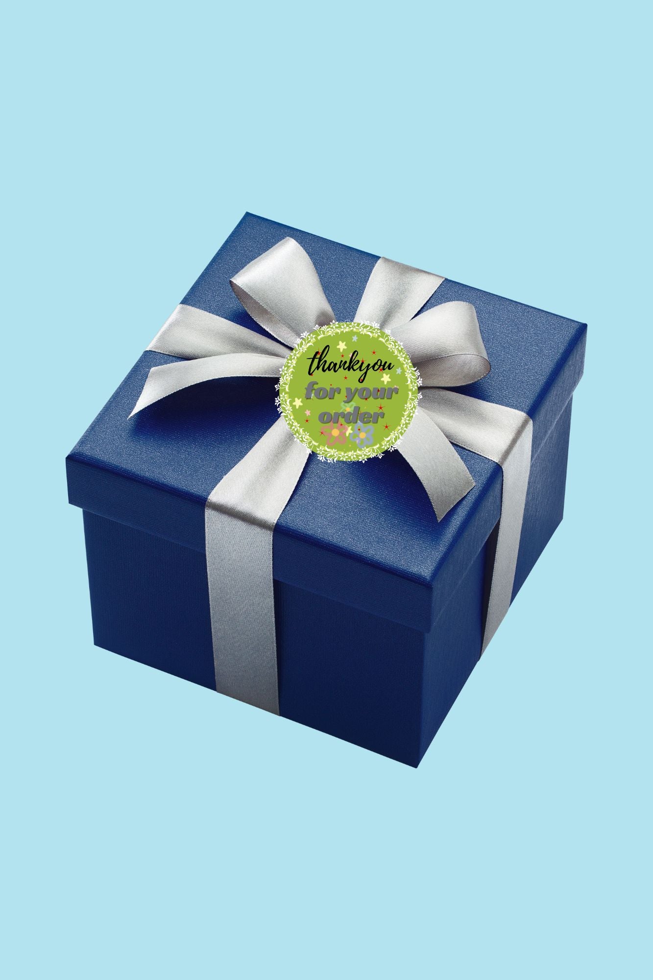 Printable Round Sticker Bundle | Thank You Stickers for Small Business | PNG + PDF Files | 1”, 1.5”, 2”, 2.5”, 3” Labels |Thank You Sticker Bundle|st3