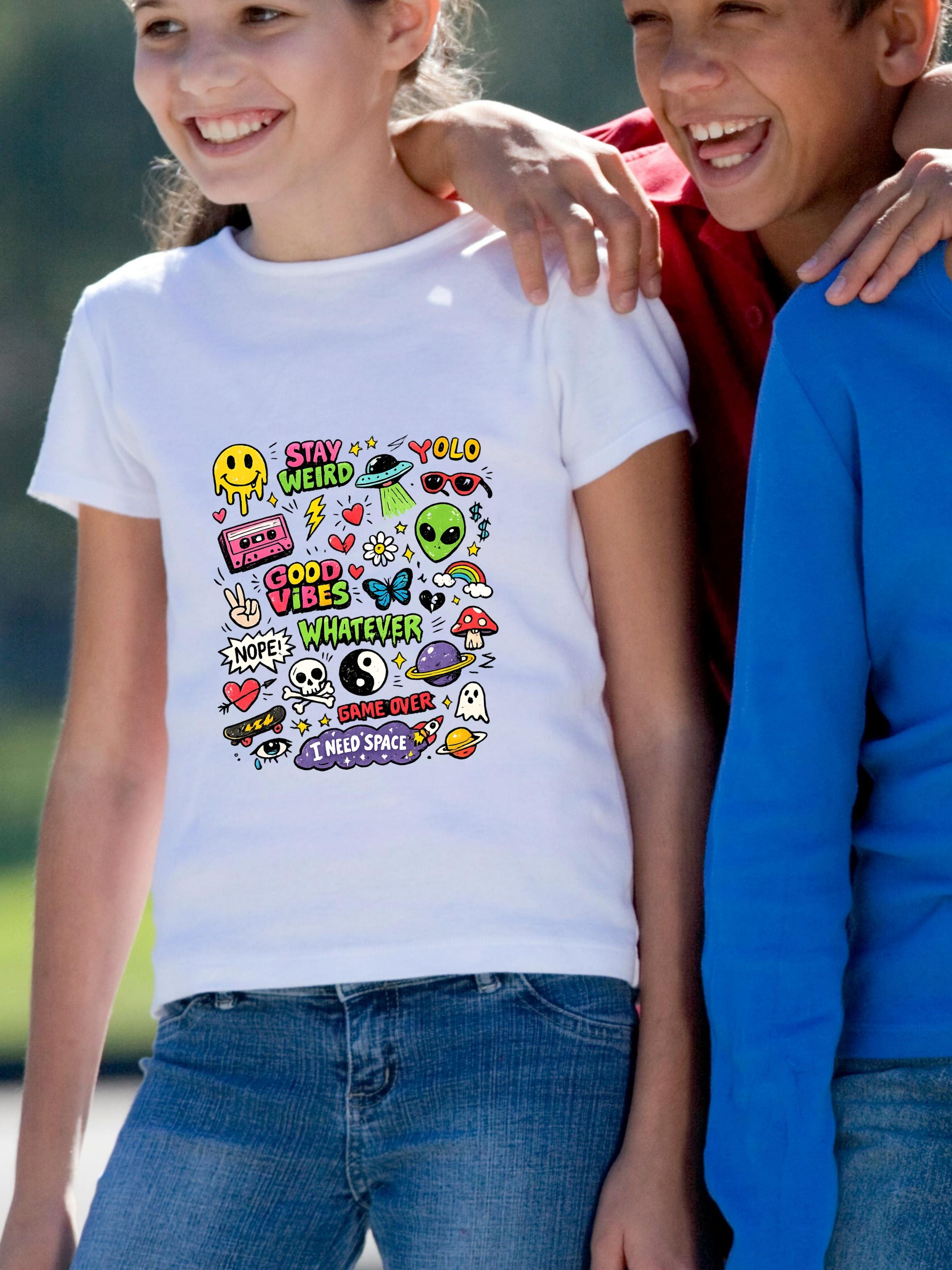 Premium Modern T-Shirt PNG, Trendy Graphic Tee Design, Aesthetic Streetwear Graphic, Transparent PNG, Print On Demand Design, Digital Download|gr26-5
