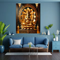 Commercial Use Premium Divine Ganesha Wall Art Printable | Ganapathi Digital Download | Spiritual Decor | Hindu God Poster | 11 Sizes + Commercial Use|sp2c