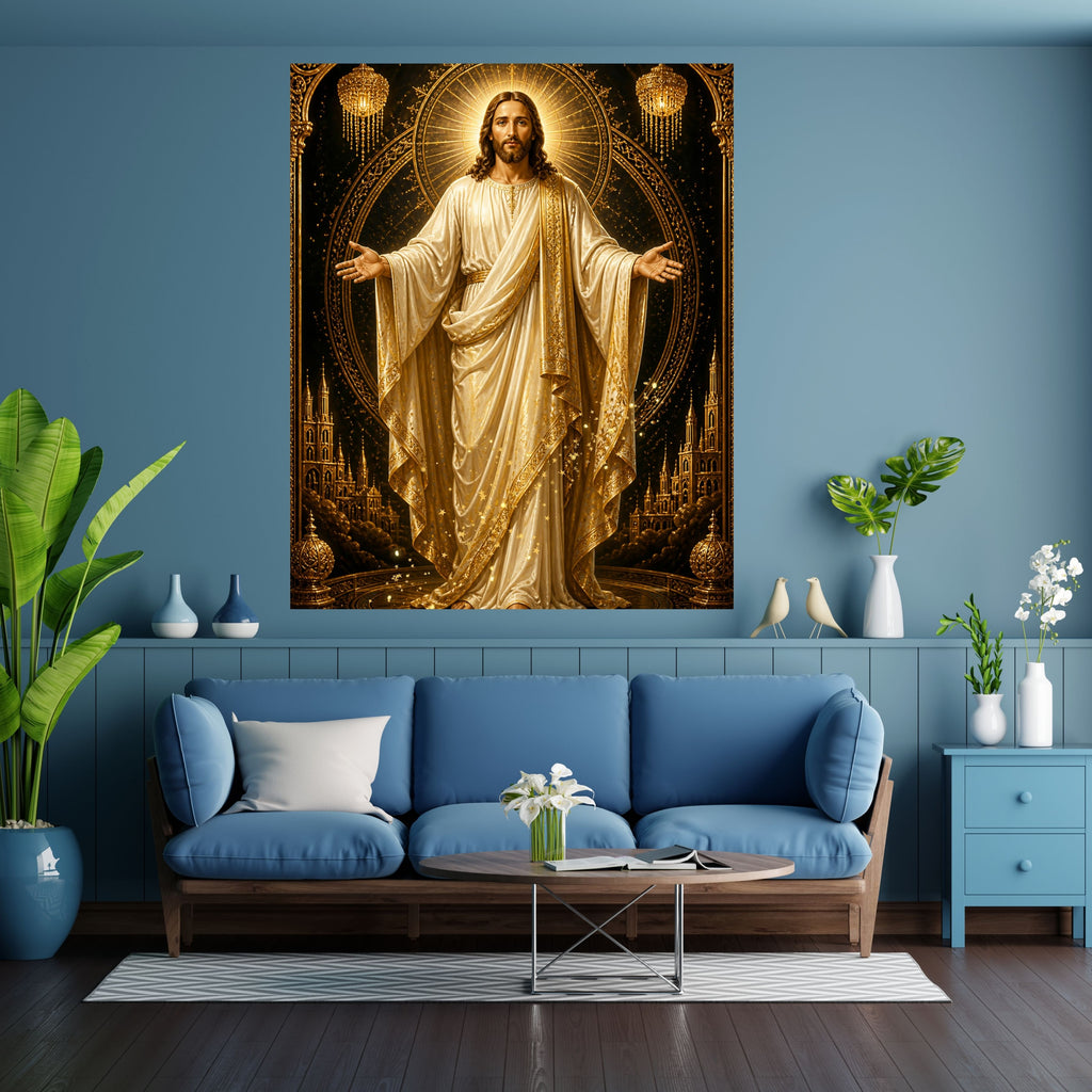 Commercial Use Jesus Wall Art Printable Set, Christian Nursery Decor Bundle, Bible Story Illustrations, Resell License Included|sp39c