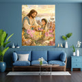 Jesus Wall Art Printable Set, Christian Nursery Decor, Bible Story Prints, Jesus with Children, Good Shepherd, Baptism, Faith Gift|sp11
