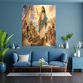 Jesus Wall Art Printable Set, Christian Nursery Decor, Bible Story Prints, Jesus with Children, Good Shepherd, Baptism, Faith Gift|sp12