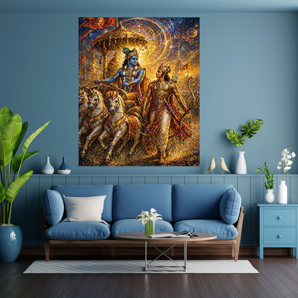 Commercial Use Lord Krishna Wall Art Bundle | Hindu Printable Decor | Commercial Use License Included | Spiritual Home Decor | Pooja Room Prints | Digital Download|sp73c