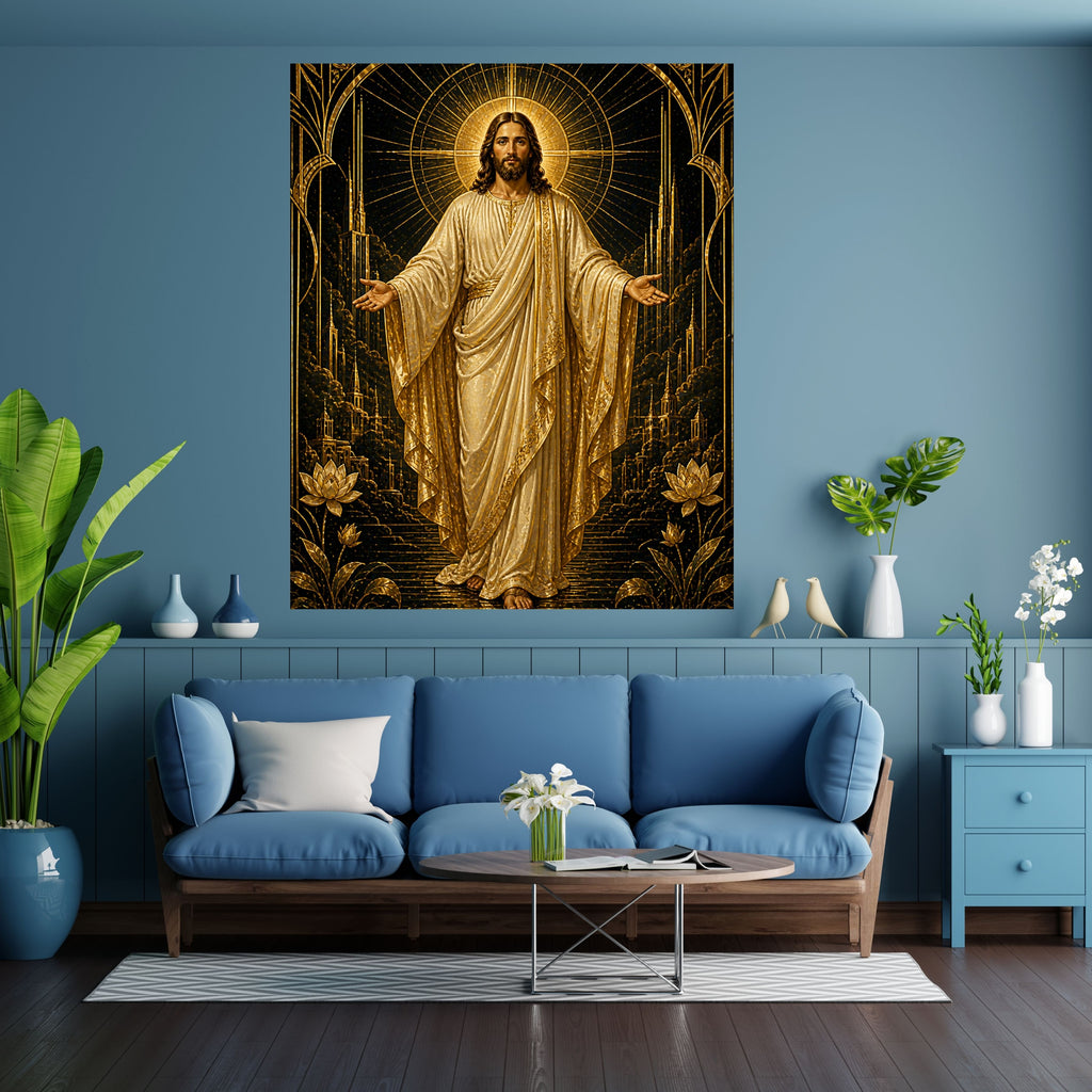 Commercial Use Jesus Wall Art Printable Set, Christian Nursery Decor Bundle, Bible Story Illustrations, Resell License Included|sp38c