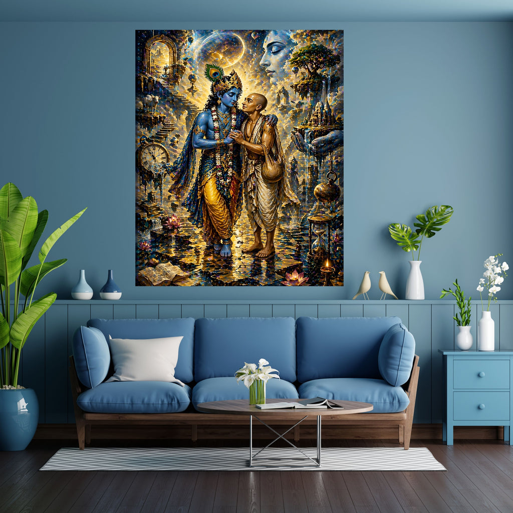 Commercial Use Lord Krishna Wall Art Bundle | Hindu Printable Decor | Commercial Use License Included | Spiritual Home Decor | Pooja Room Prints | Digital Download|sp67c