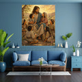 Jesus Wall Art Printable Set, Christian Nursery Decor, Bible Story Prints, Jesus with Children, Good Shepherd, Baptism, Faith Gift|sp18