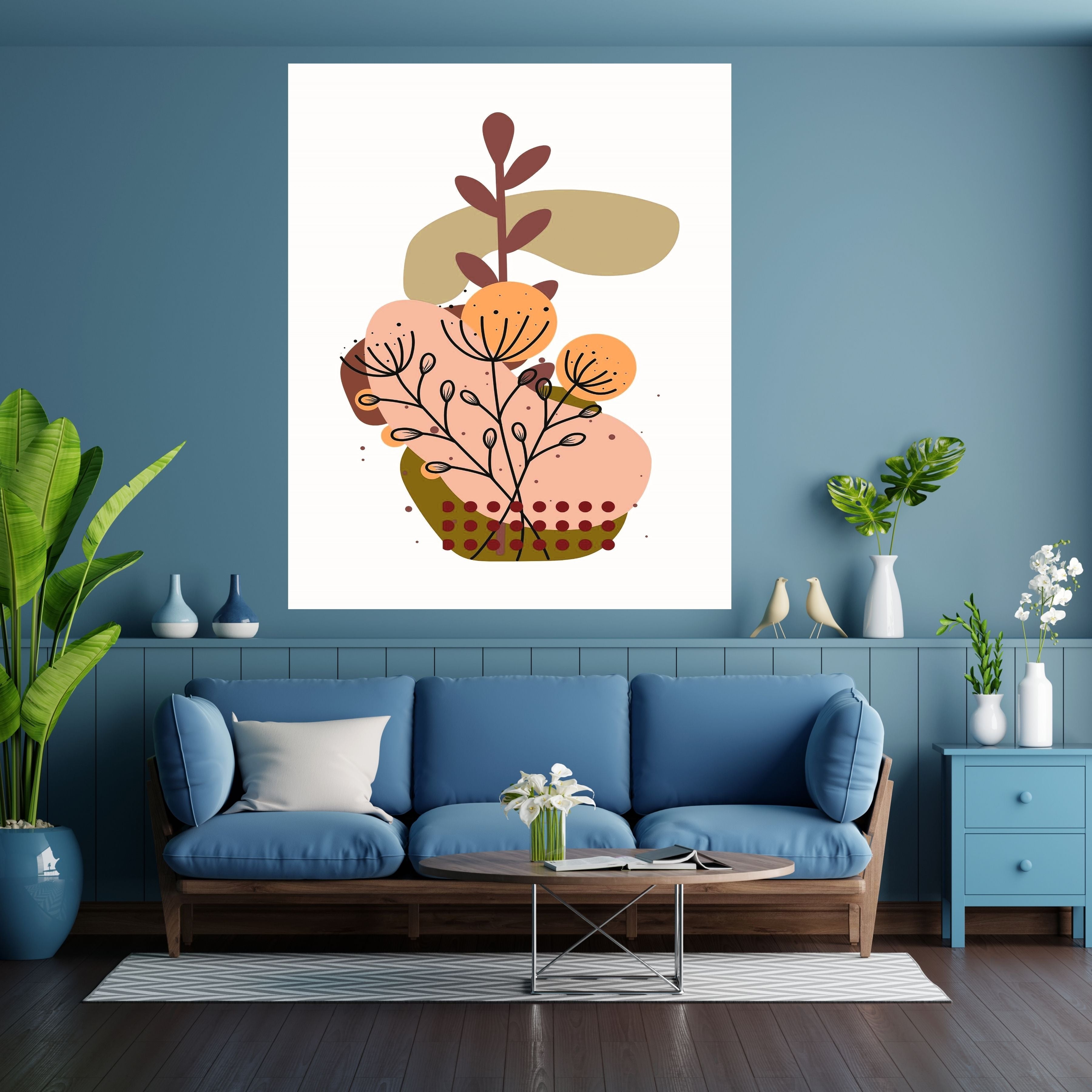 Modern Neutral Wall Art Printable | Luxury Minimalist Decor |modern boho wall decor| Printable Gallery Wall Set | Scandinavian Home Aesthetic|m52