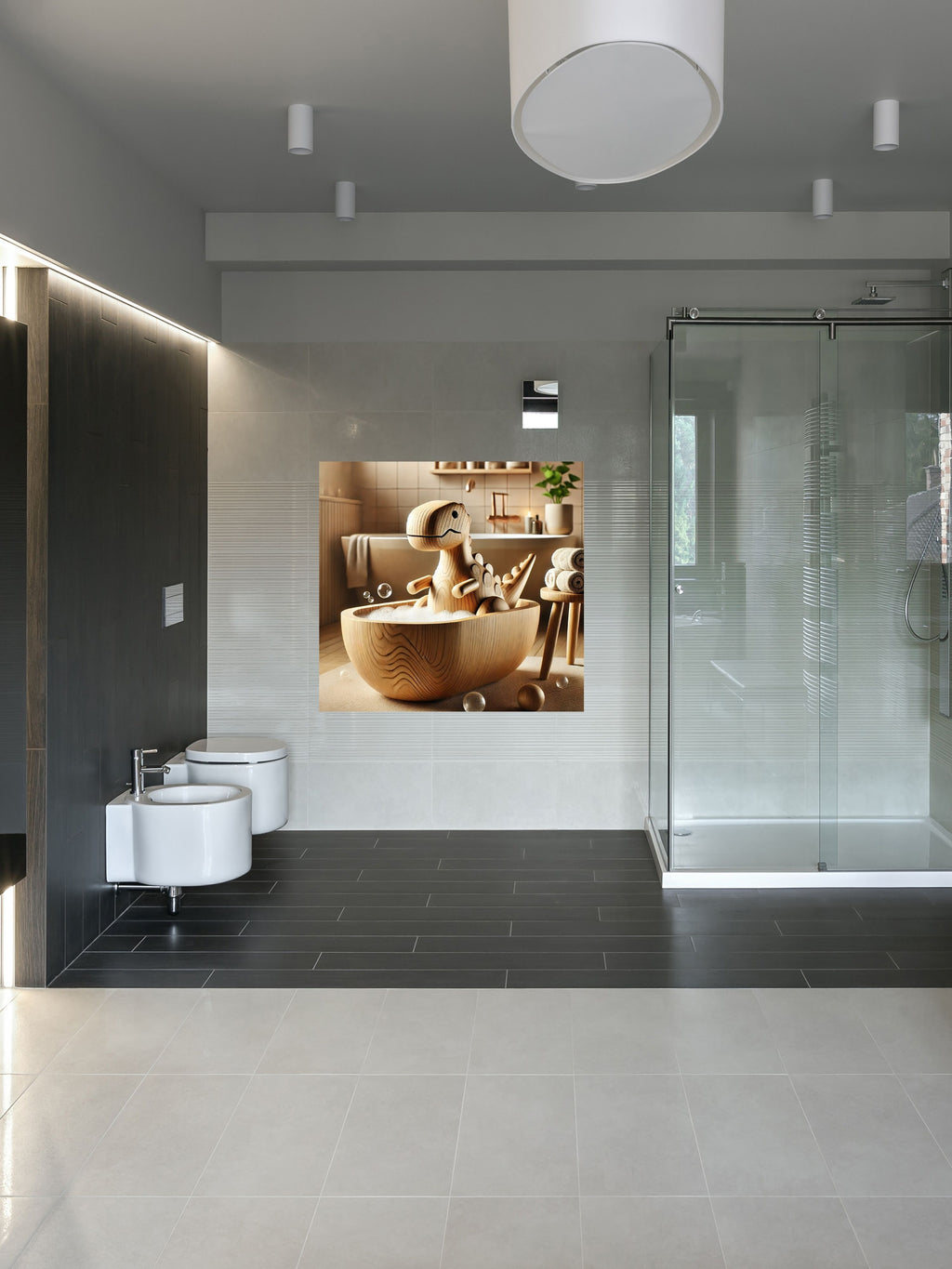 Bathroom Wall Art Printable Bundle | 11+ Sizes Included | Bathroom Wall Hanging Decor | Modern Bathroom Posters  | Instant Download|kwd55