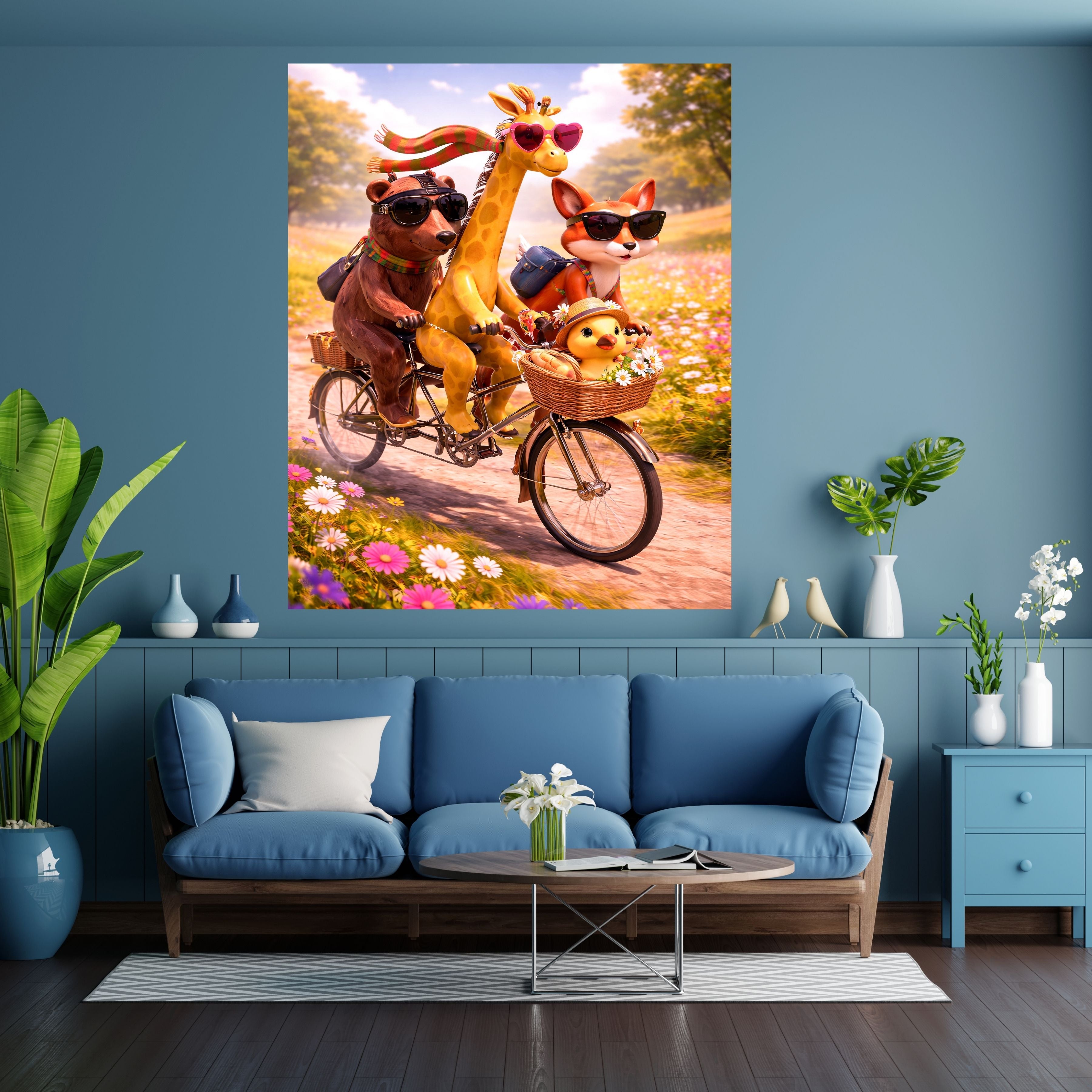 Kids Room Wall Art Printable, Nursery Wall Hanging Digital Download, Cute Kids Bedroom Decor, 300 DPI High Resolution Poster, Personal Use Only|kwd26