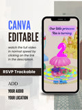 TOY RIDE Birthday Invitation Video | Editable Canva pro Template | Kids Party Invite | ki48