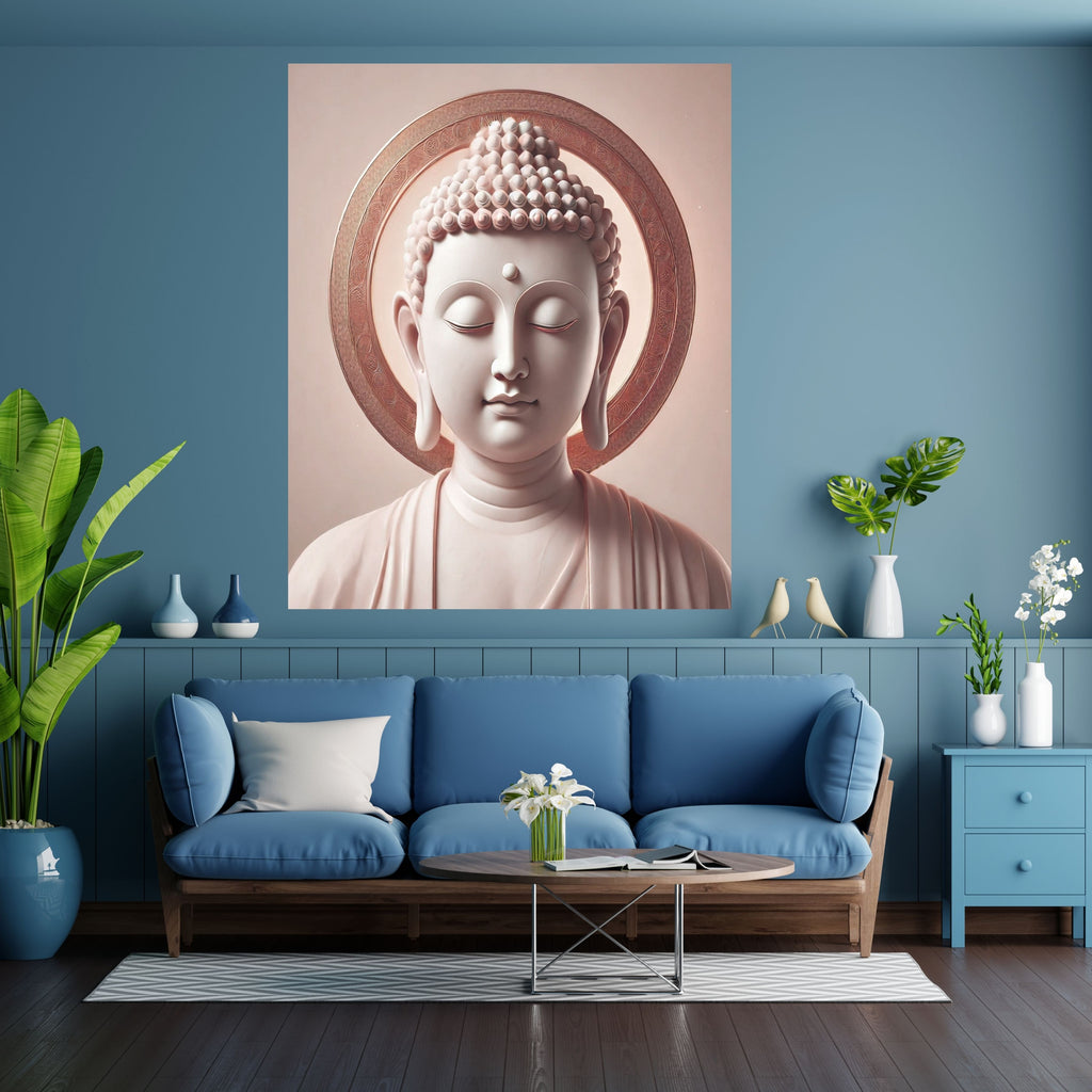 Commercial Use Lord Buddha Wall Art Printable | Zen Meditation Decor | Buddhist Wall Hanging | Spiritual Home Decor | Mindfulness Artwork | Instant Download|sp91c