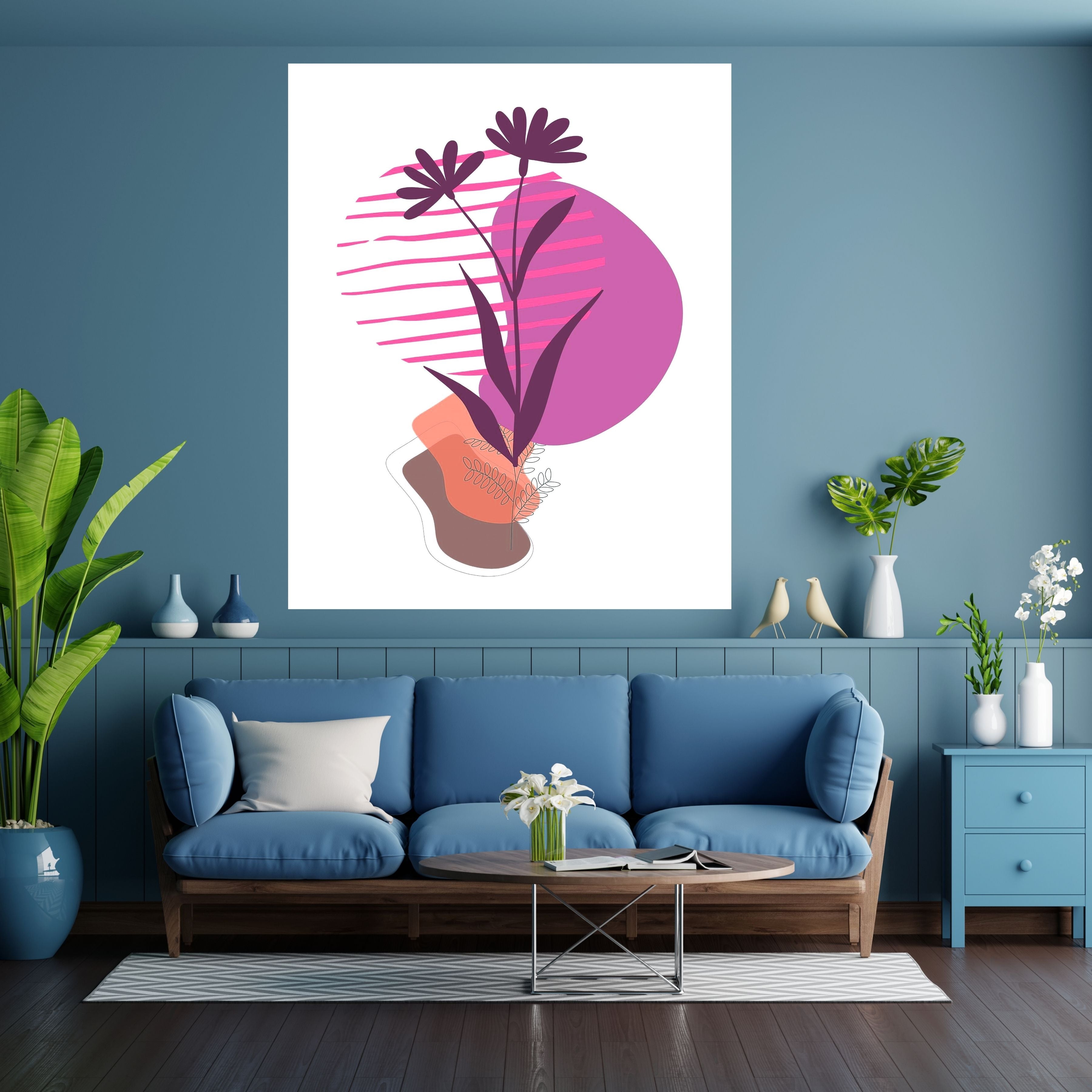 Commercial use Modern boho Wall Art Printable, Minimalist Wall Decor, Abstract modern Art Print, Neutral Aesthetic Wall Hanging, Living Room Bedroom Decor, Gallery Wall Art, Instant Download|m49c