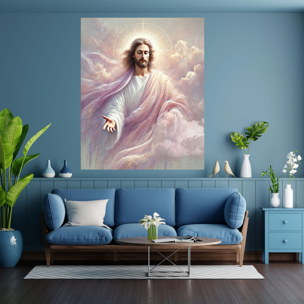 Jesus Wall Art Printable Set, Christian Nursery Decor, Bible Story Prints, Jesus with Children, Good Shepherd, Baptism, Faith Gift|sp24
