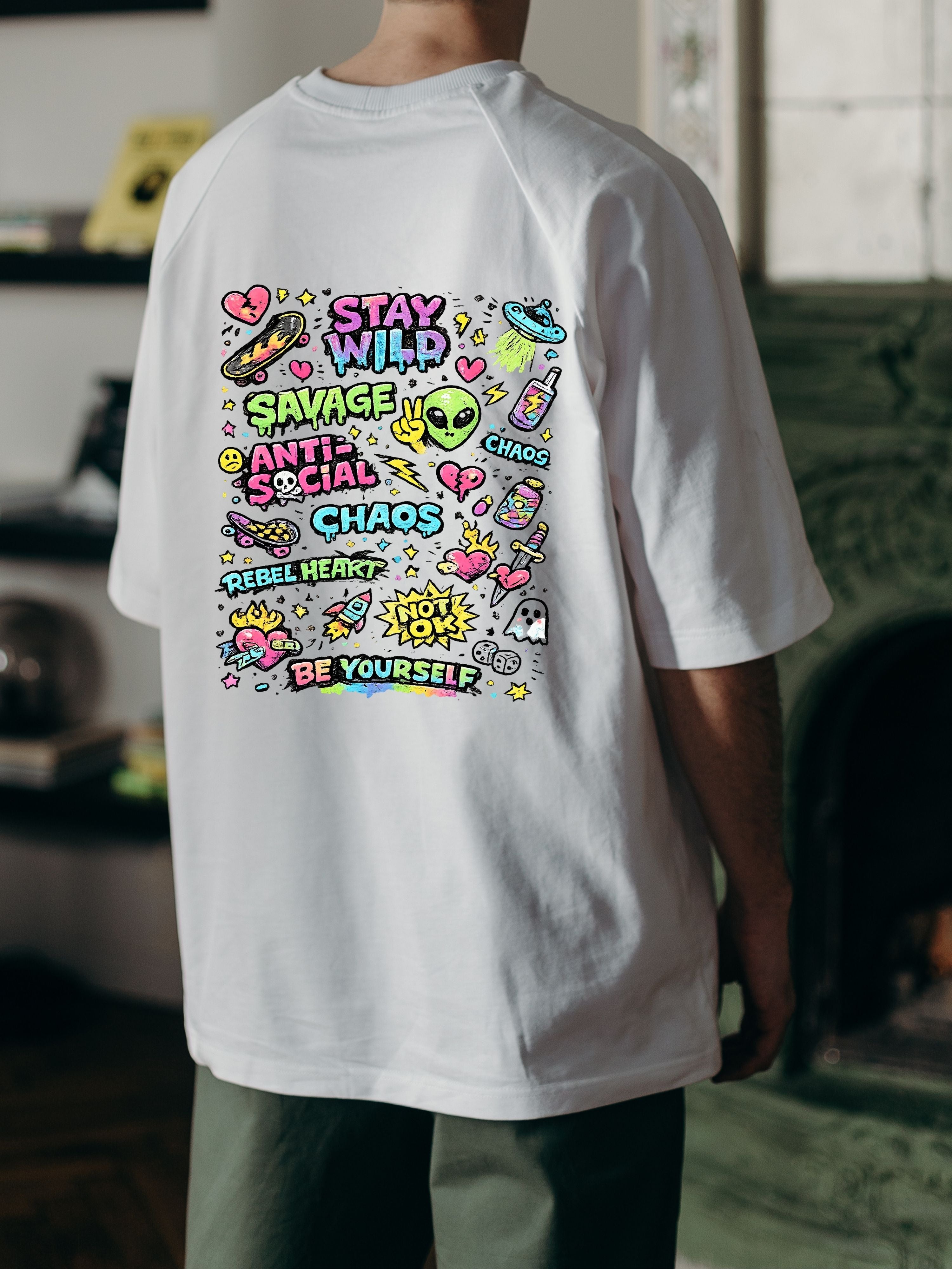 Premium Modern T-Shirt PNG, Trendy Graphic Tee Design, Aesthetic Streetwear Graphic, Transparent PNG, Print On Demand Design, Digital Download|gr26-8