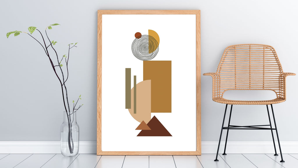Modern boho Neutral Wall Art Printable | Luxury Minimalist Decor |modern boho wall decor| Printable Gallery Wall Set | Scandinavian Home Aesthetic|m54