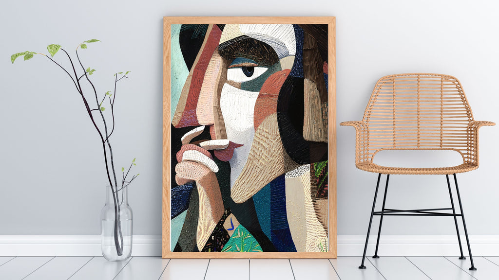 Modern Wall Art Printable,  Wall Decor, Abstract modern Art Print, Neutral Aesthetic Wall Hanging, Living Room Bedroom Decor, Gallery Wall Art, Instant Download|m2