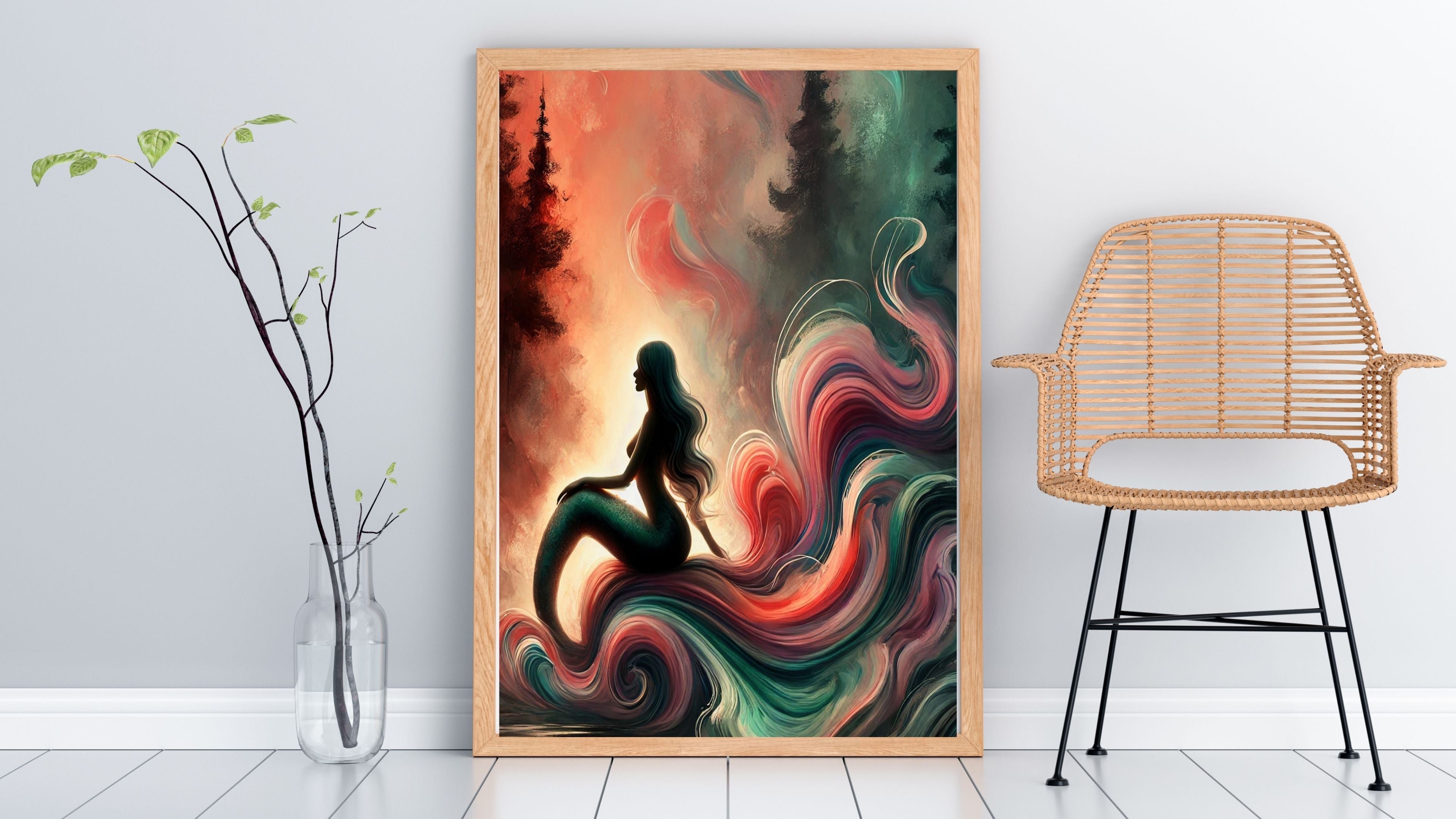 Modern Wall Art Printable, Minimalist Wall Decor, Abstract Art Print, Neutral Aesthetic Wall Hanging, Living Room Bedroom Decor, Gallery Wall Art, Instant Download|m11