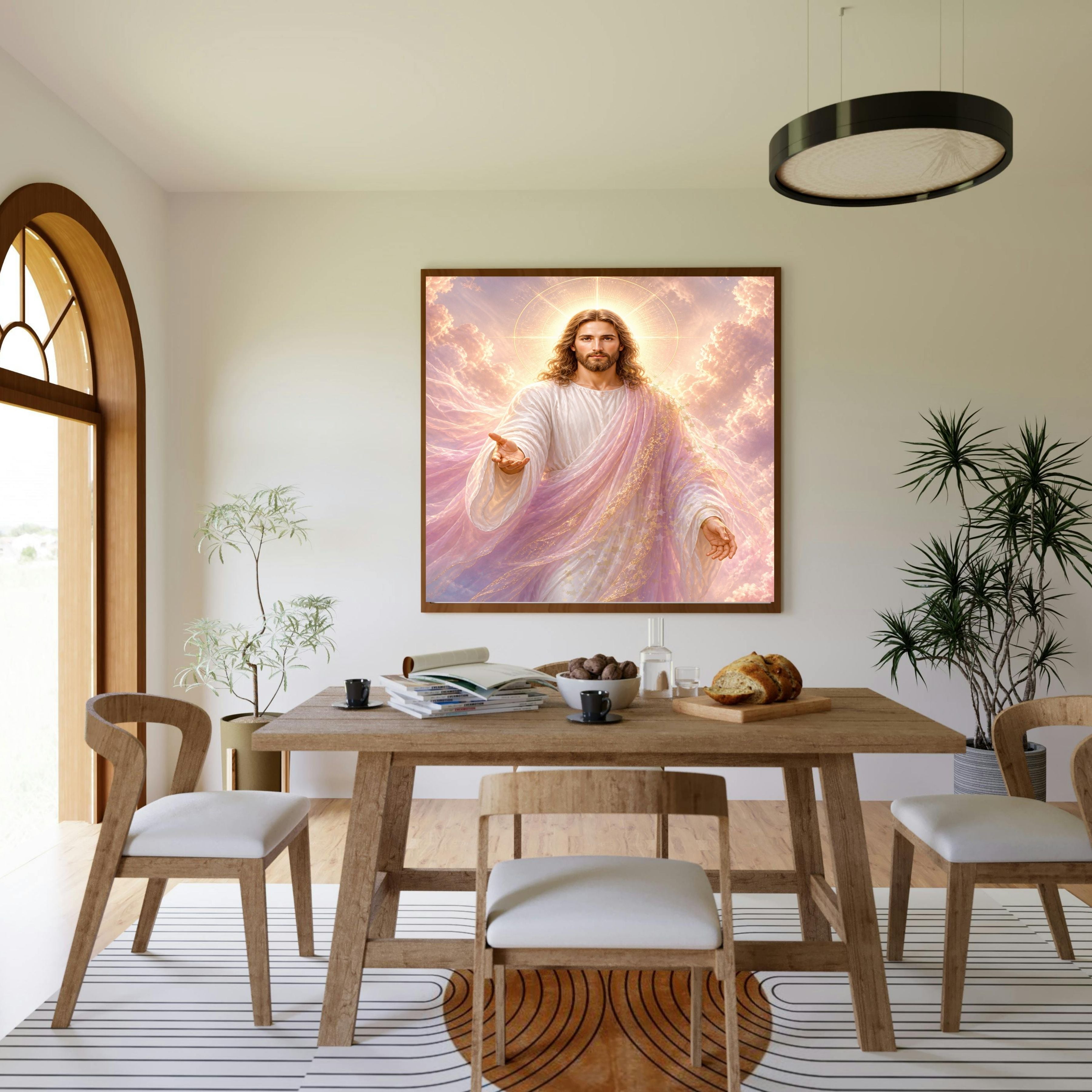 Jesus Wall Art Printable Set, Christian Nursery Decor, Bible Story Prints, Jesus with Children, Good Shepherd, Baptism, Faith Gift|sp43