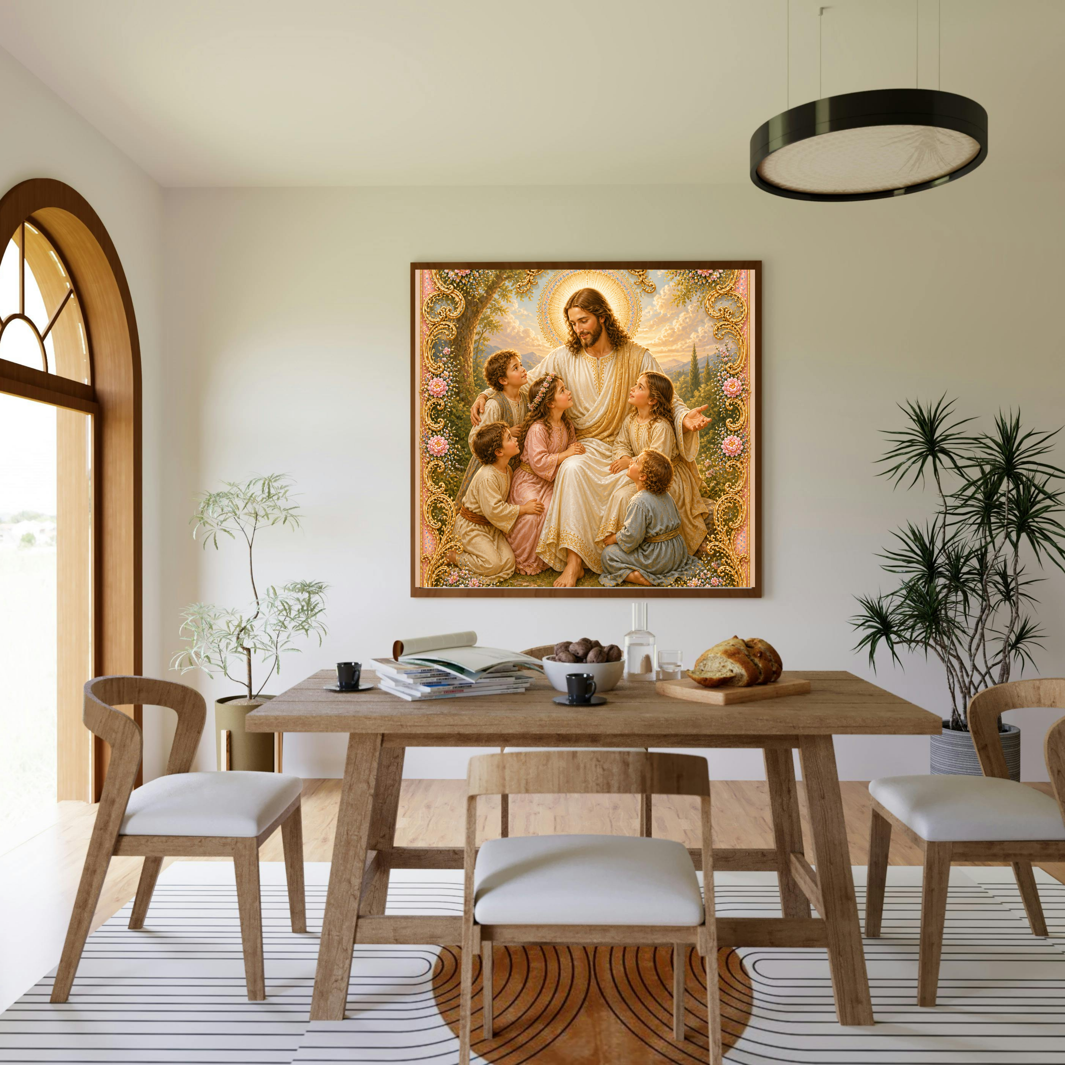 Commercial Use Jesus Wall Art Printable Set, Christian Nursery Decor Bundle, Bible Story Illustrations, Resell License Included|sp41c