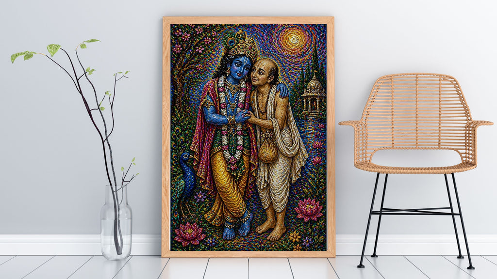 Lord Krishna Wall Art Printable, Krishna Digital Download, Hindu Wall Decor, Spiritual Home Decor, Pooja Room Art, Krishna Poster, Temple Artwork|sp53