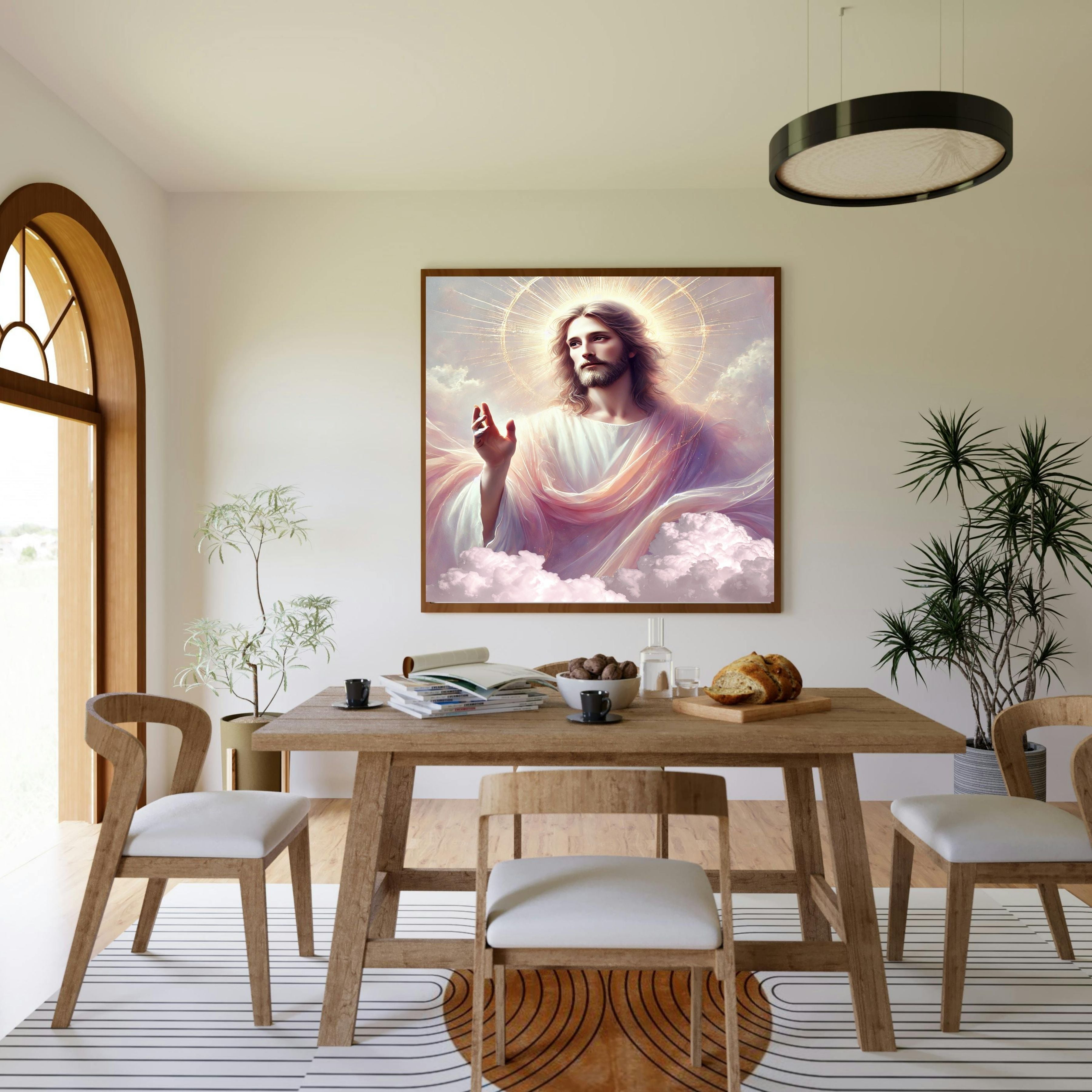 Jesus Wall Art Printable Set, Christian Nursery Decor, Bible Story Prints, Jesus with Children, Good Shepherd, Baptism, Faith Gift|sp23