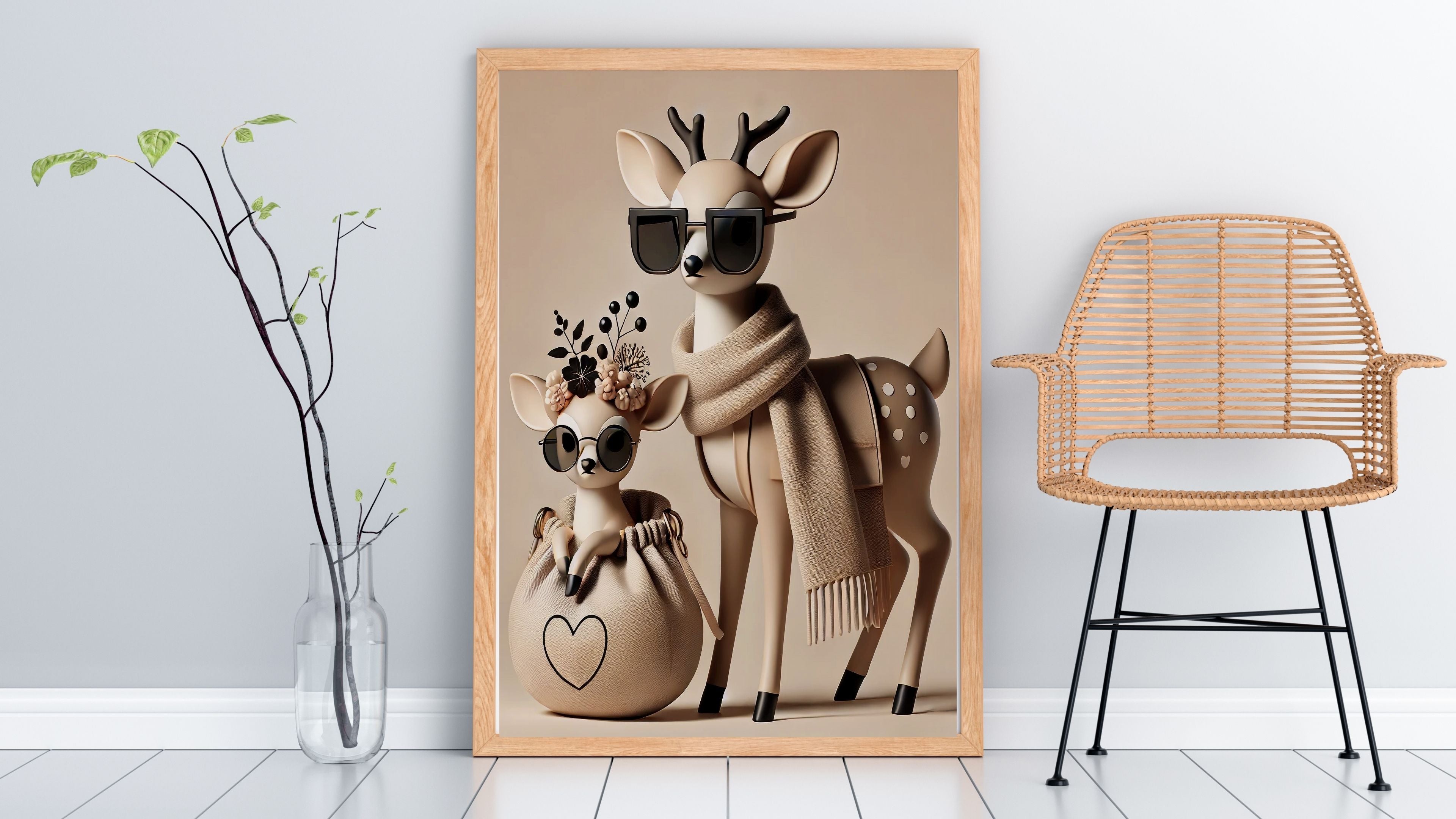 Kids Room Wall Art Printable, Nursery Wall Hanging Digital Download, Cute Kids Bedroom Decor, 300 DPI High Resolution Poster, Personal Use Only|kwd21