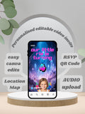 TOY RIDE Birthday Invitation Video | Editable Canva pro Template | Kids Party Invite | ki47