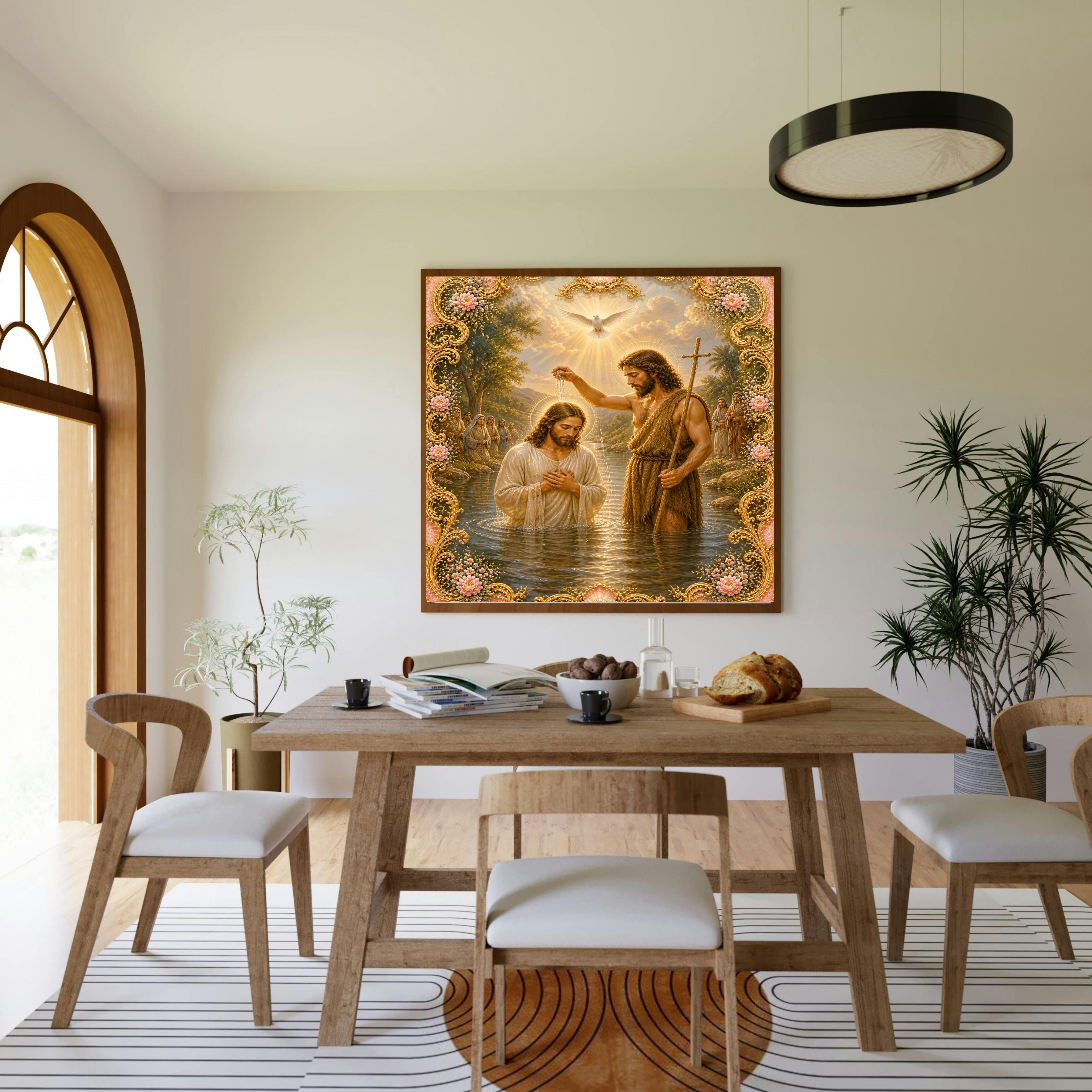 Jesus Wall Art Printable Set, Christian Nursery Decor, Bible Story Prints, Jesus with Children, Good Shepherd, Baptism, Faith Gift|sp42