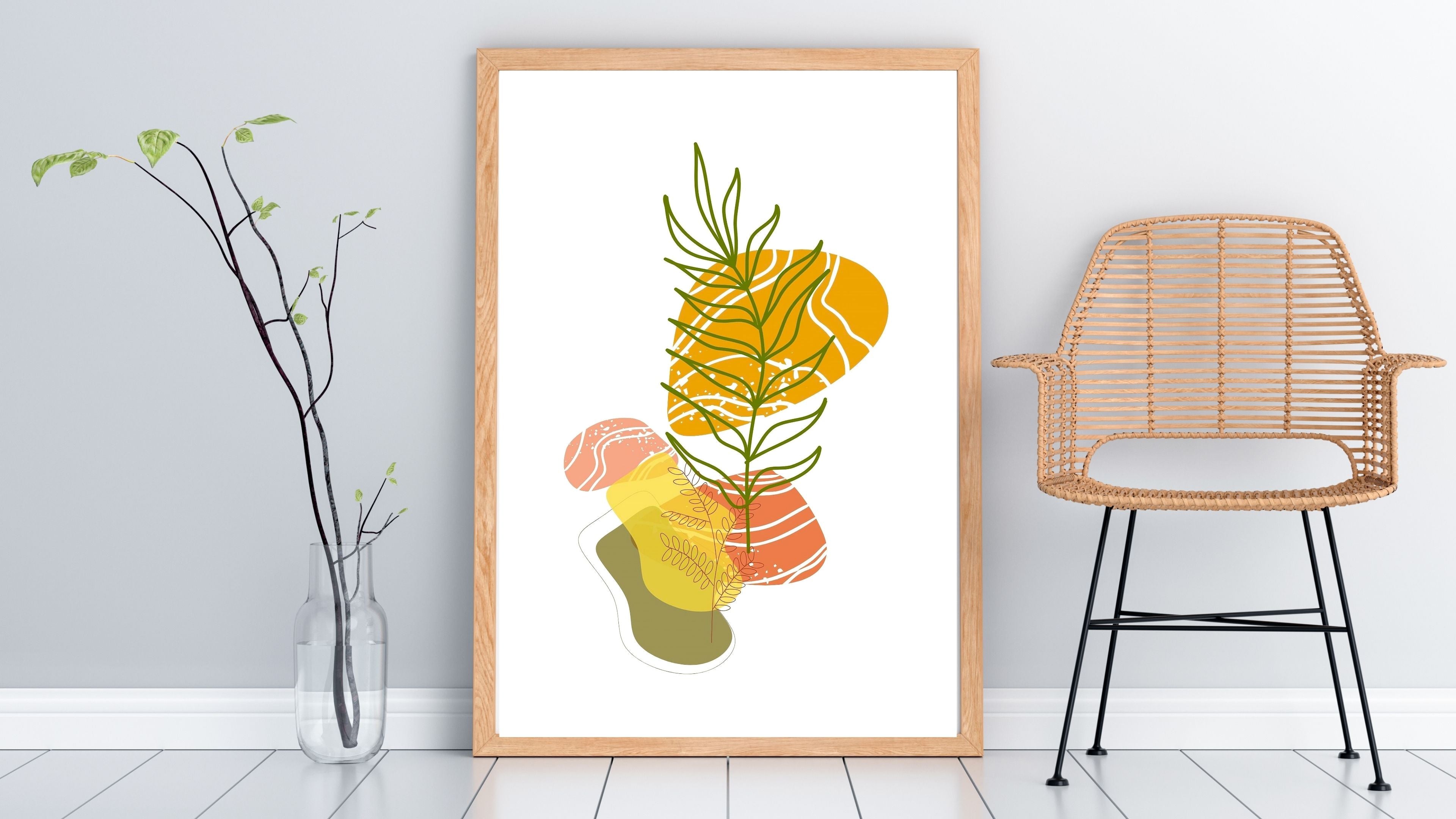 Modern Neutral Wall Art Printable | Luxury Minimalist Decor |modern wall decor| Printable Gallery Wall Set | Scandinavian Home Aesthetic|m42