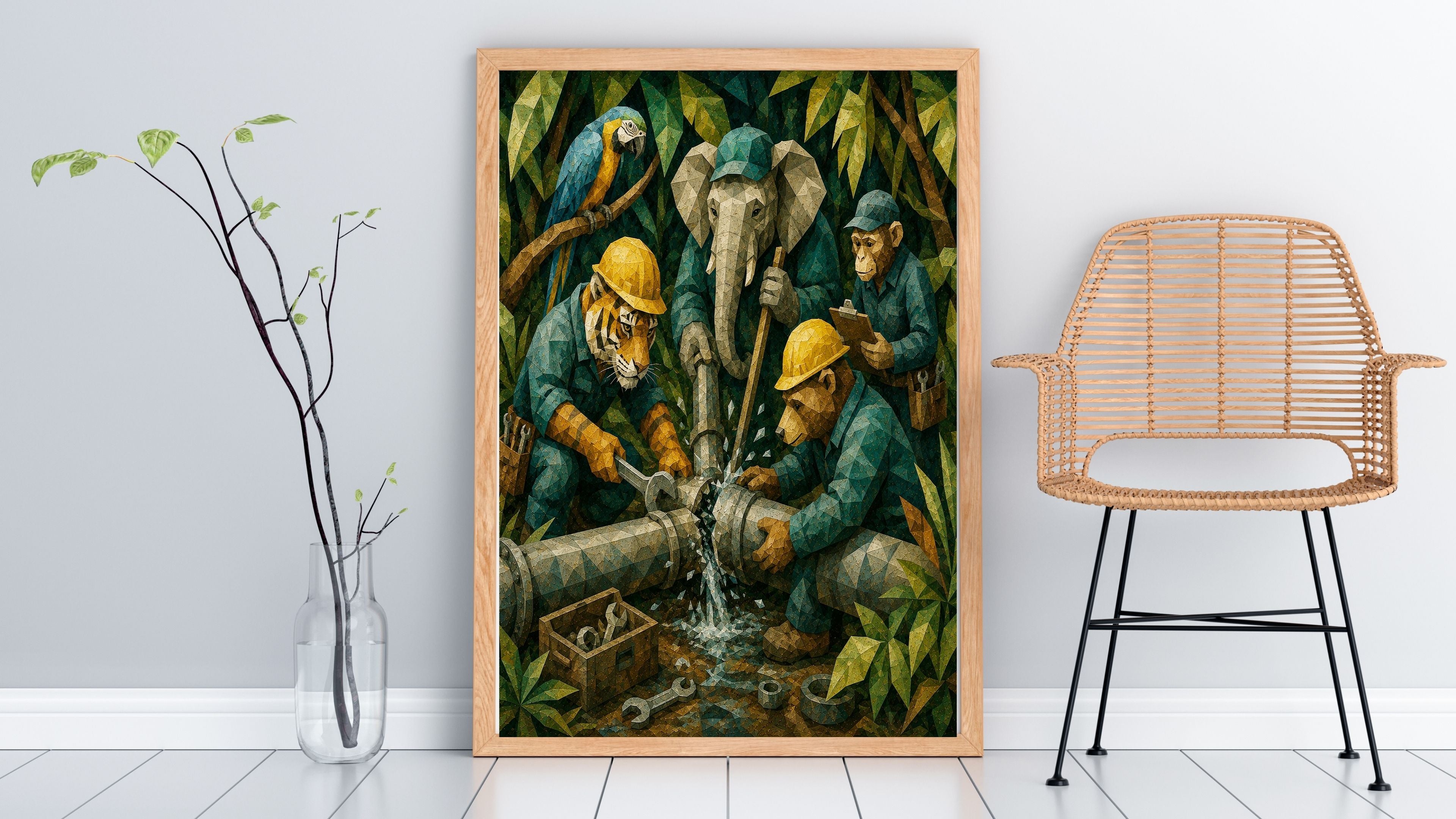Kids Room Wall Art Printable, Nursery Wall Hanging Digital Download, Cute Kids Bedroom Decor, 300 DPI High Resolution Poster, Personal Use Only|kwd35