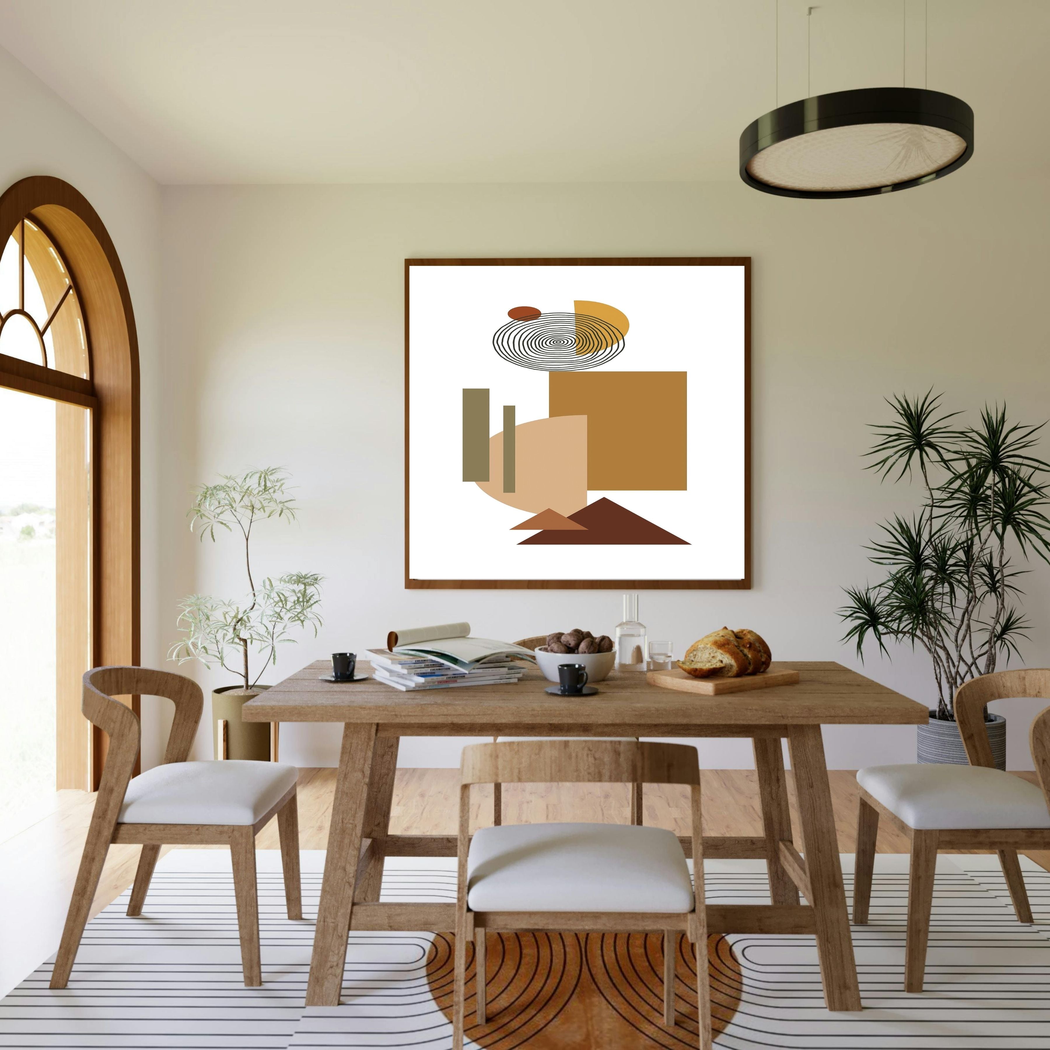 Commercial use Modern boho Wall Art Printable, Minimalist Wall Decor, Abstract modern Art Print, Neutral Aesthetic Wall Hanging, Living Room Bedroom Decor, Gallery Wall Art, Instant Download|m54c