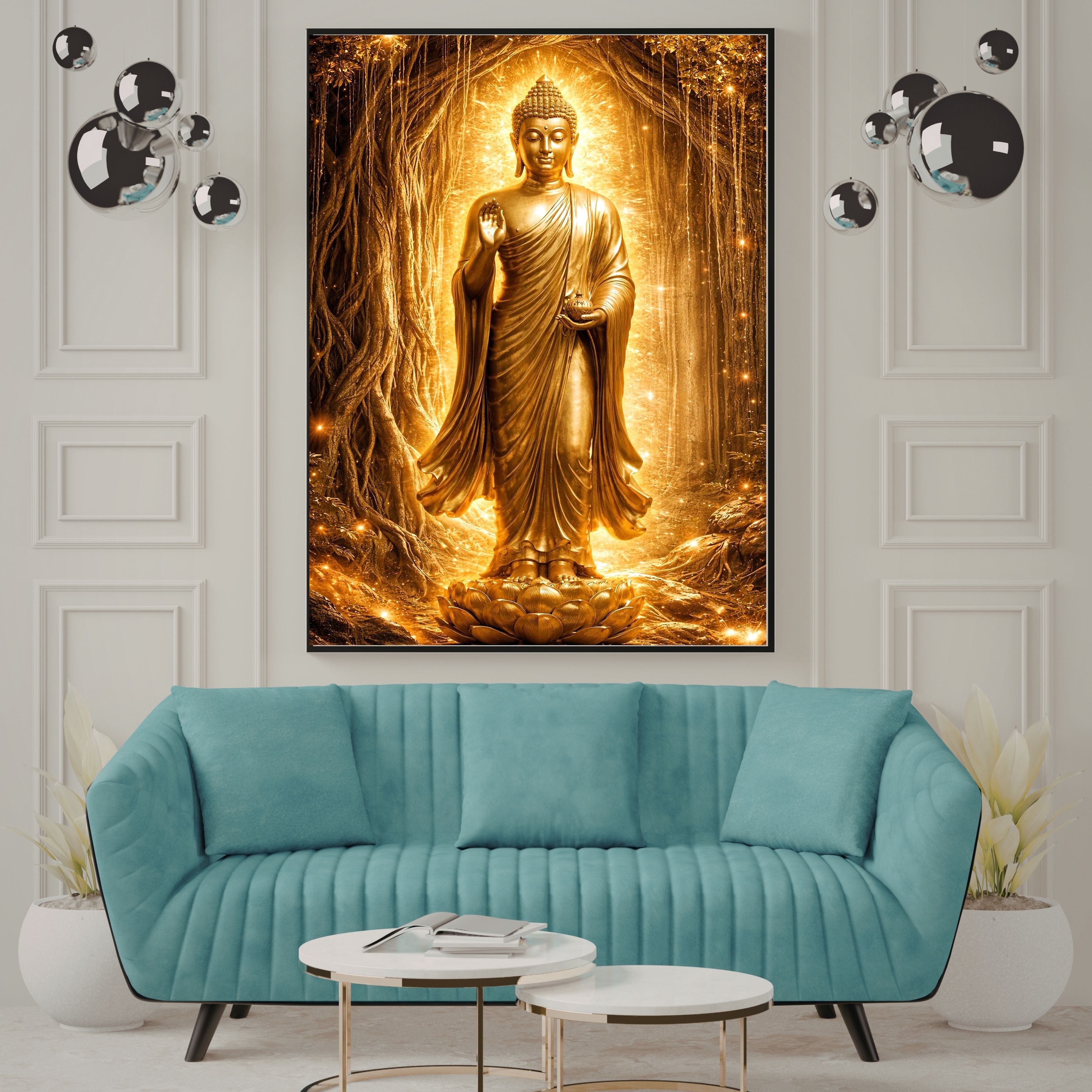 Lord Buddha Printable Wall Art, Zen Buddha Poster, Meditation Room Decor, Buddhist Wall Hanging, Spiritual Digital Download, Peaceful Home Decor|sp79