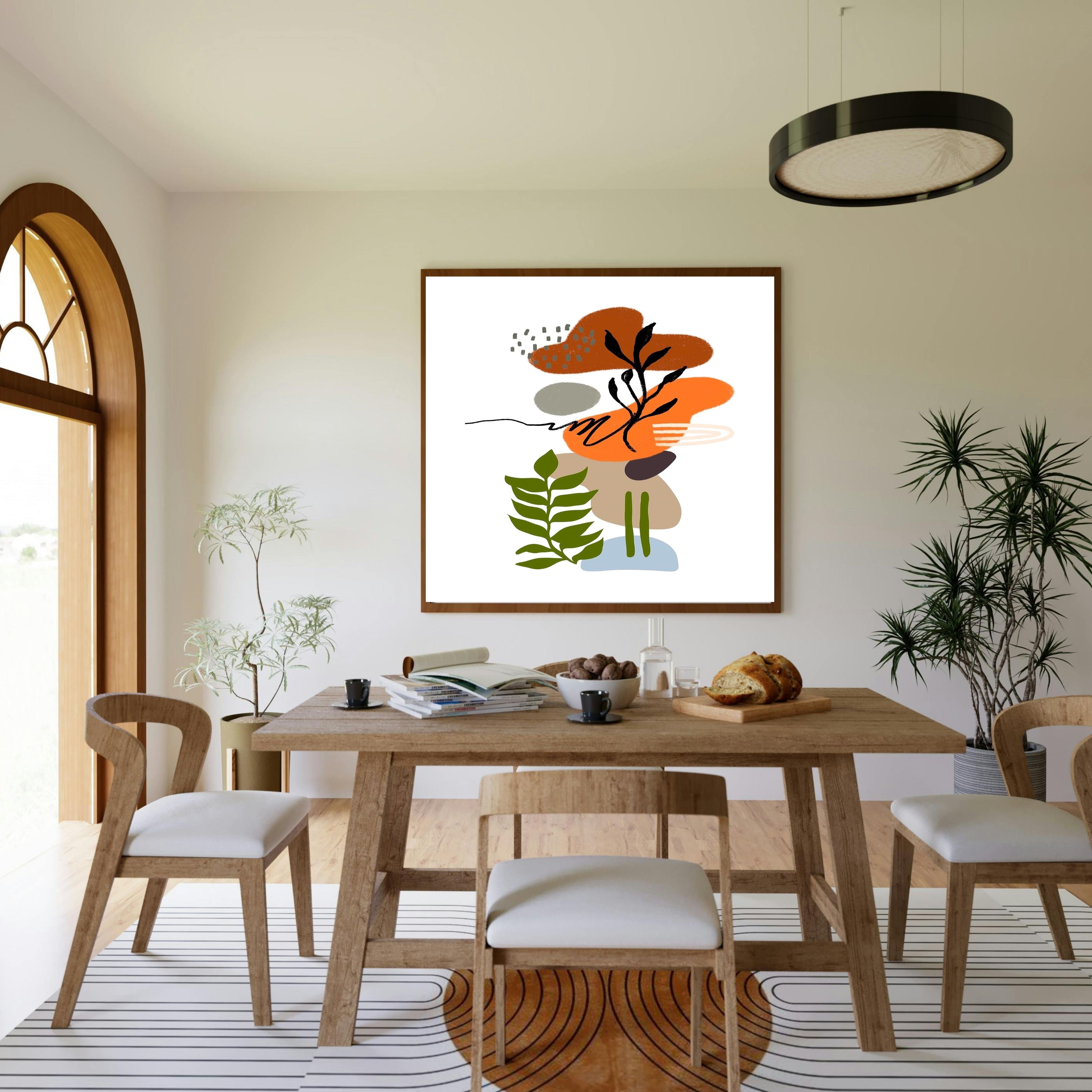 Commercial use Modern Wall Art Printable, Minimalist Wall Decor, Abstract modern Art Print, Neutral Aesthetic Wall Hanging, Living Room Bedroom Decor, Gallery Wall Art, Instant Download|m55c